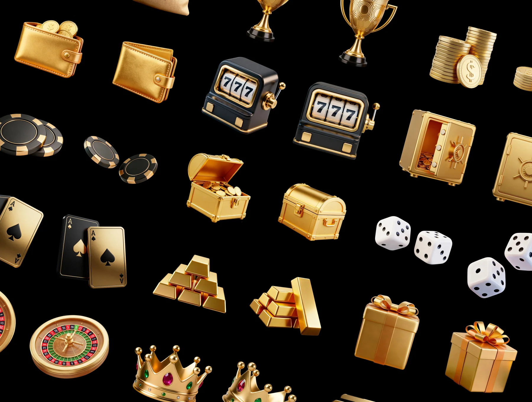 Premium 3D Casino Assets 6