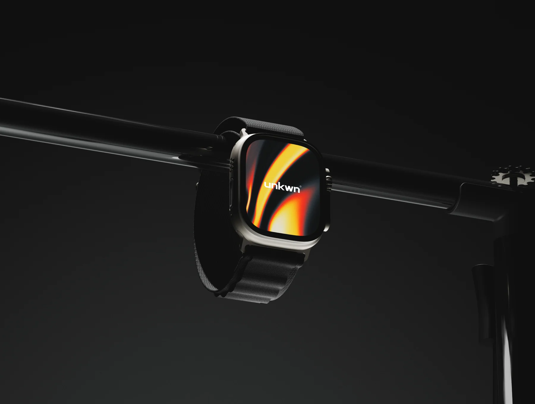 Premium Apple Watch Ultra Mockup 1