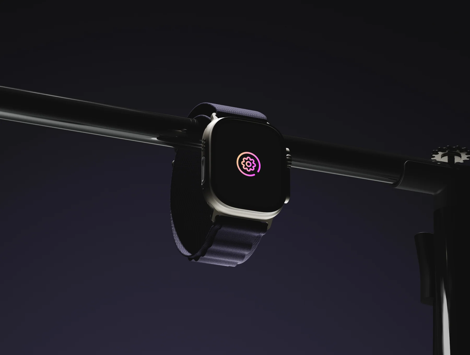 Premium Apple Watch Ultra Mockup 1 2