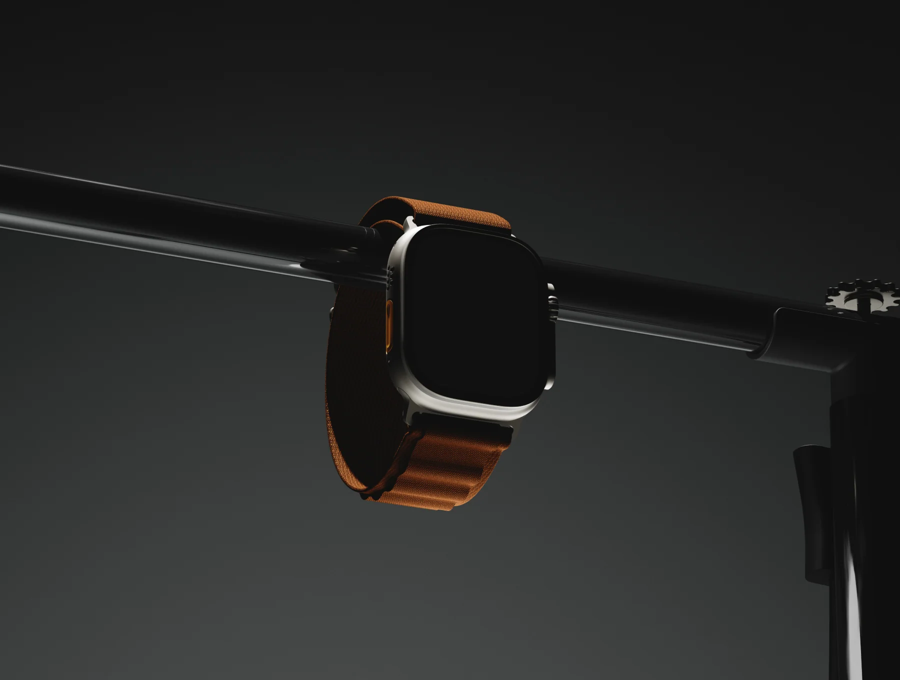 Premium Apple Watch Ultra Mockup 1 4