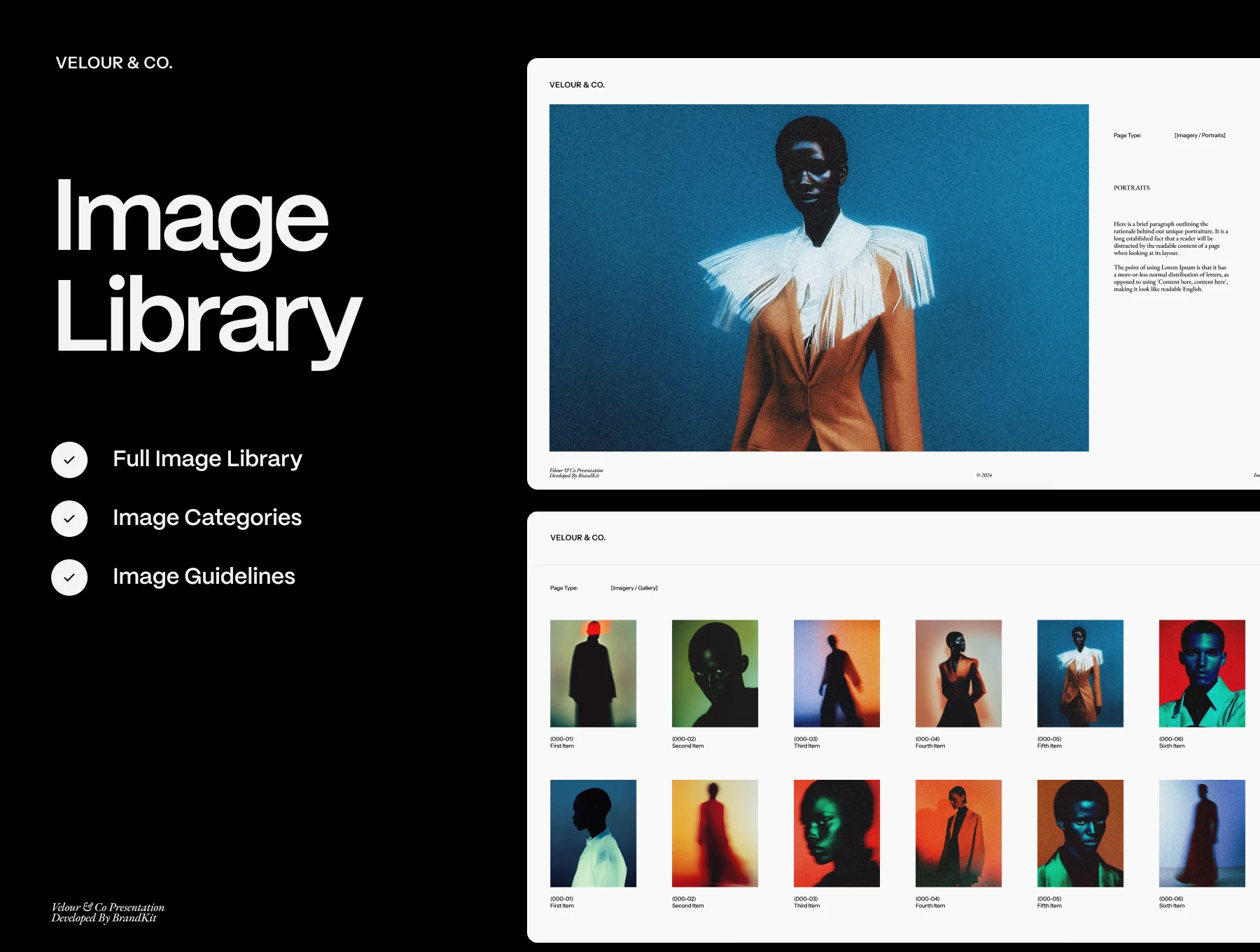 Premium Brand Guidelines System 5
