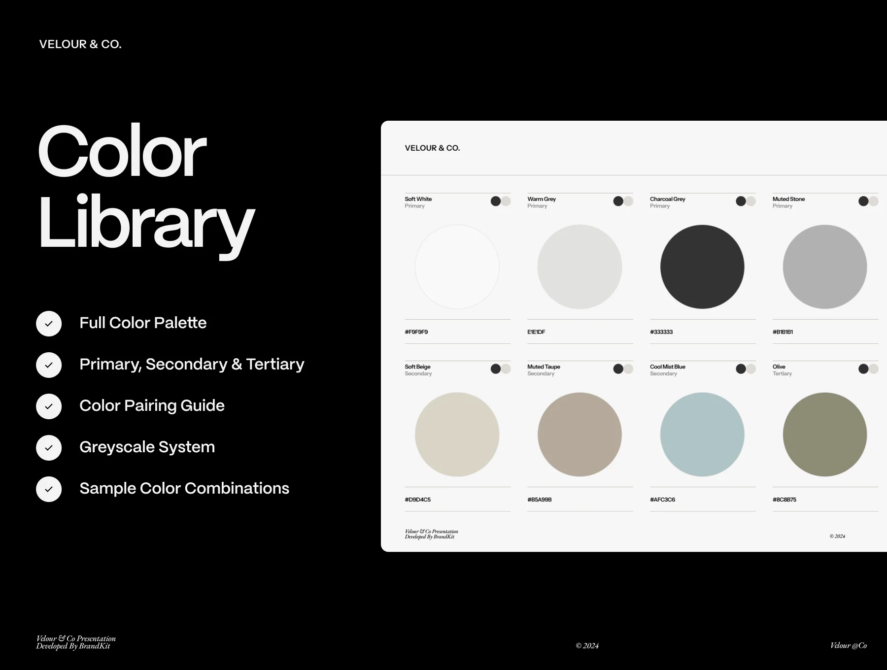 Premium Brand Guidelines System 6