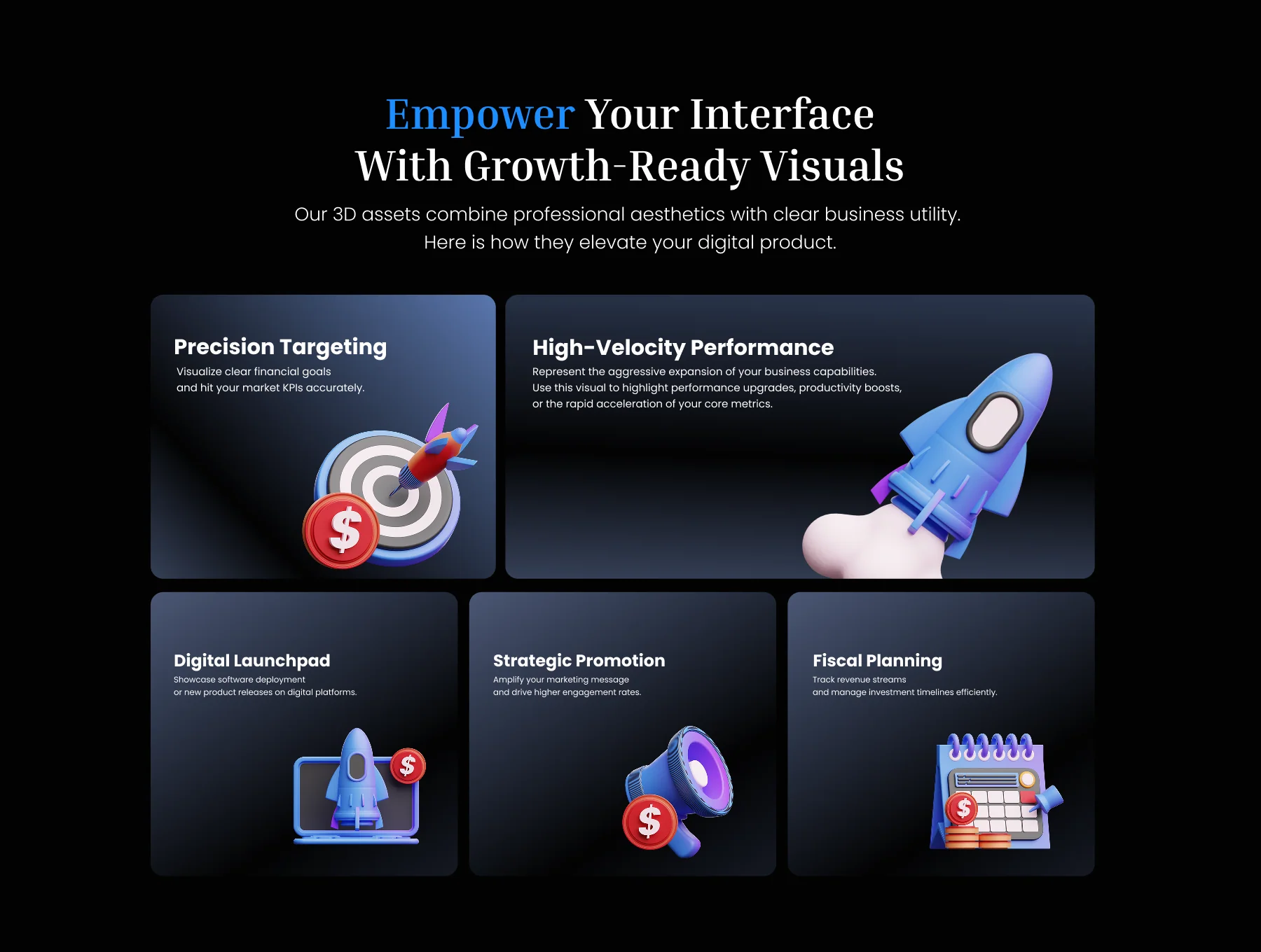 Premium Business 3D Illustration 3