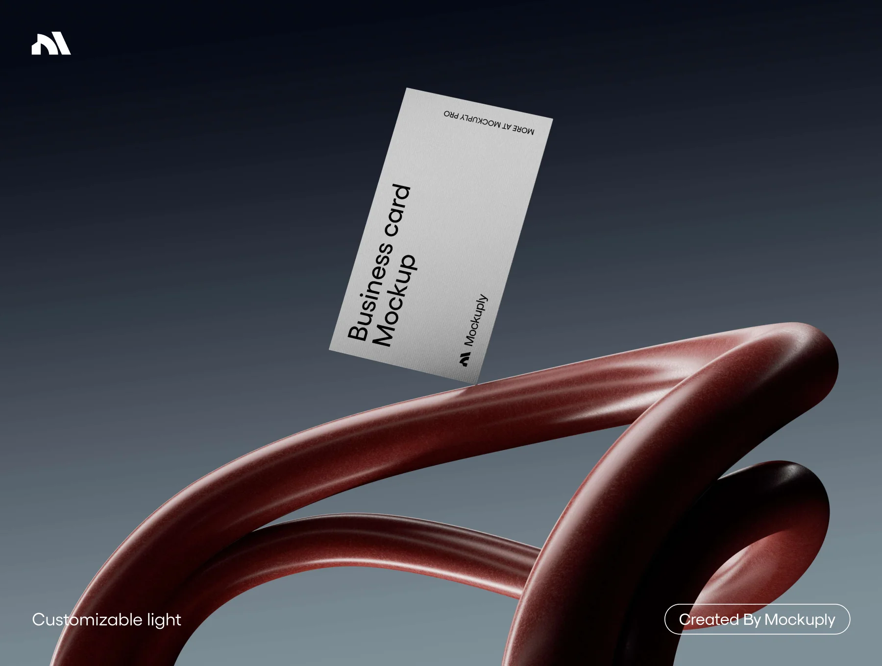Premium Business Card Mockuply Pro 002 5