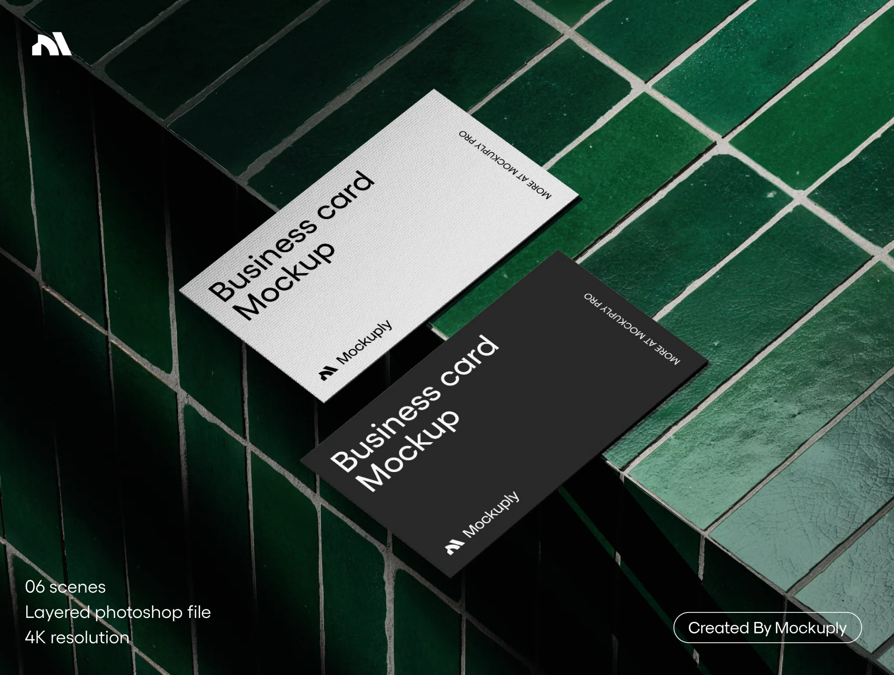 Premium Business Card Mockuply Pro 003