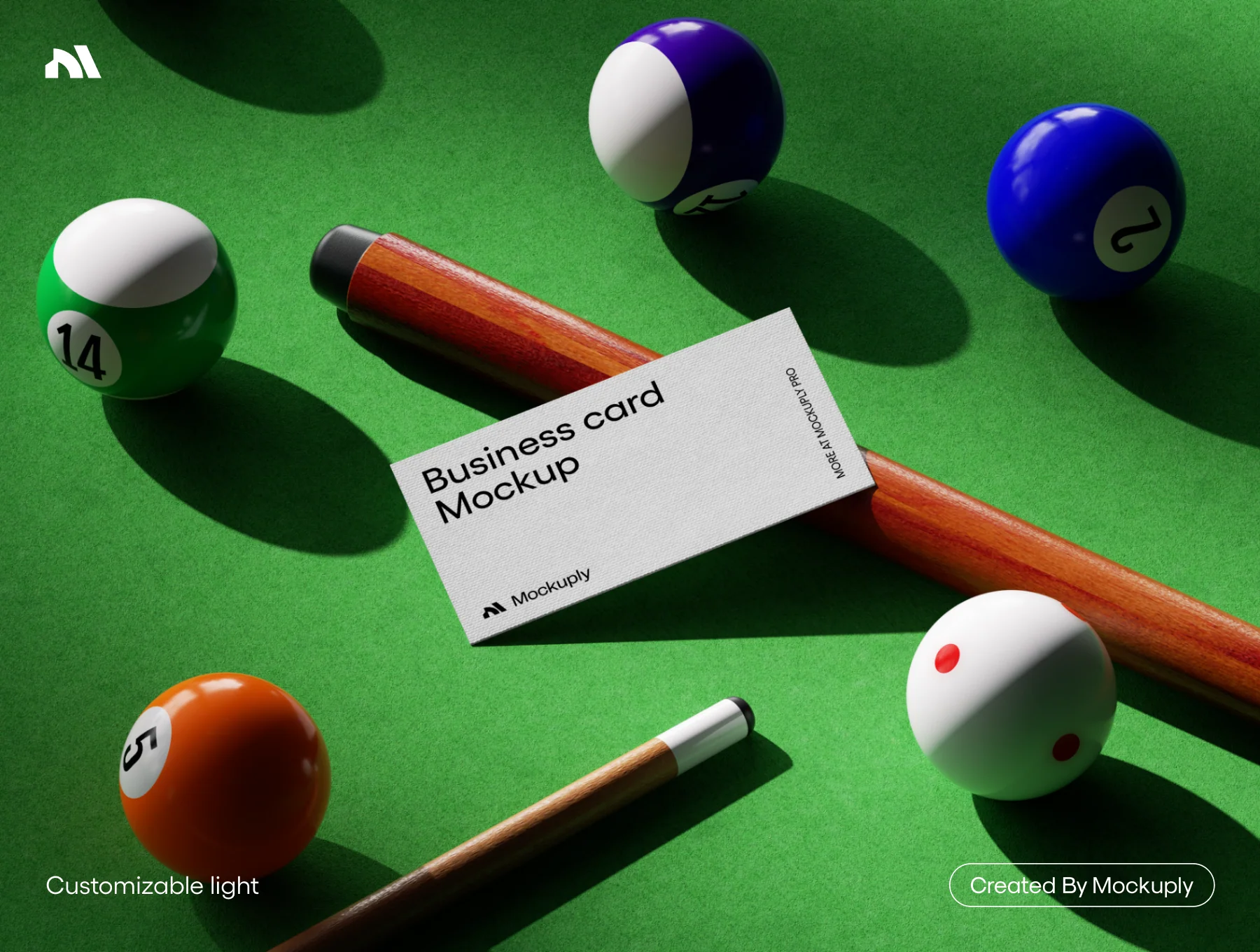 Premium Business Card Mockuply Pro 003 6