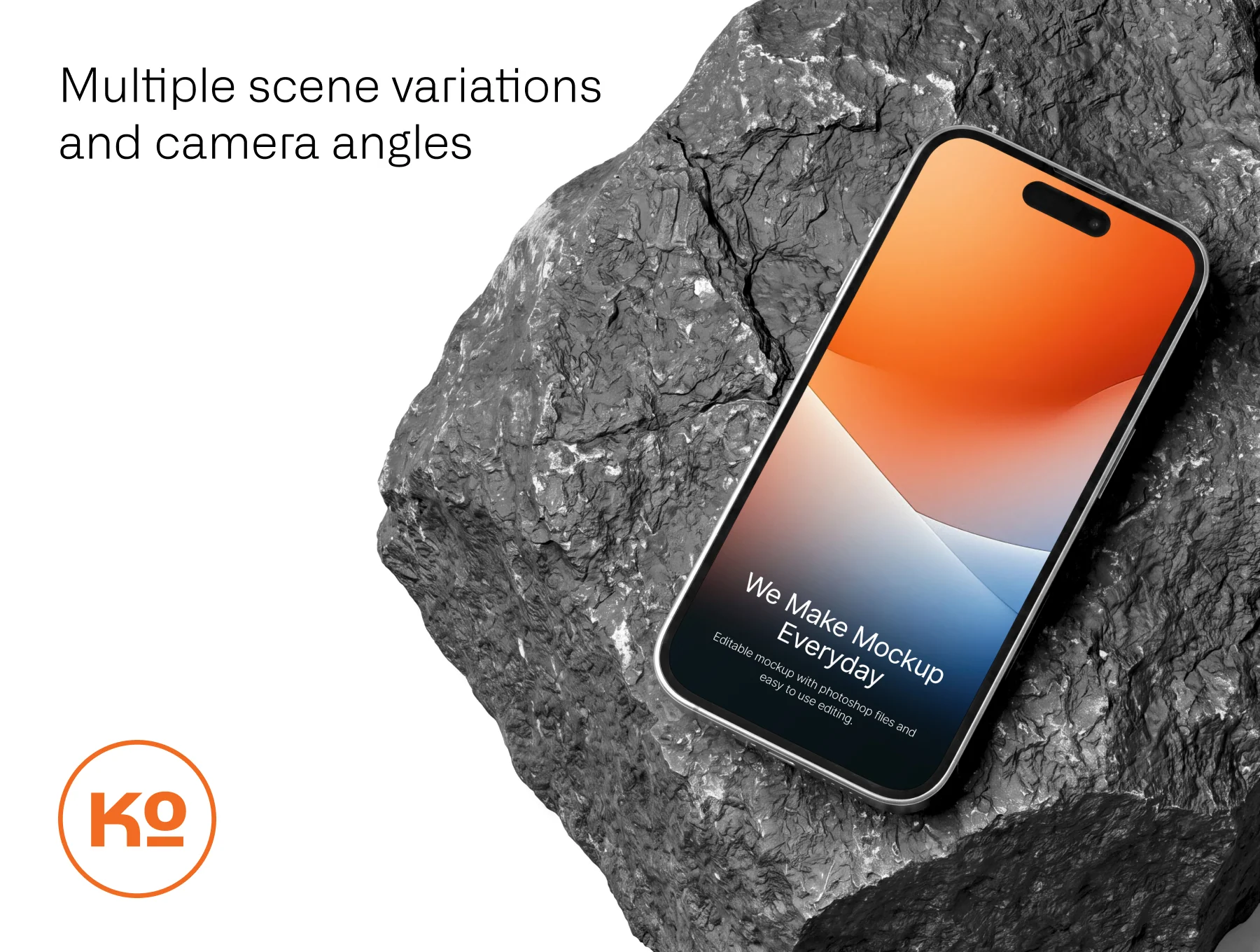 Premium iPhone Pro Mockup Bundle 2