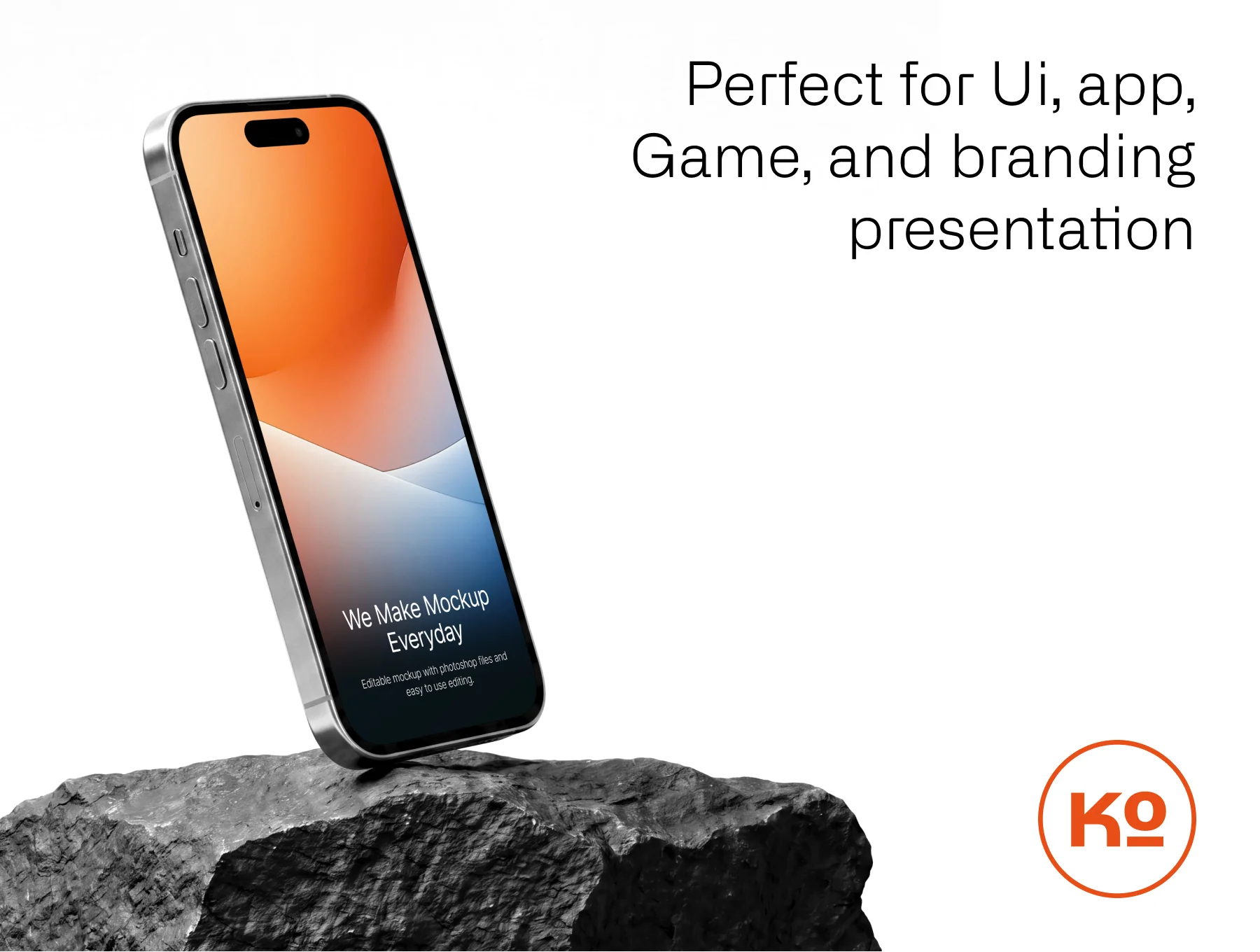 Premium iPhone Pro Mockup Bundle 4