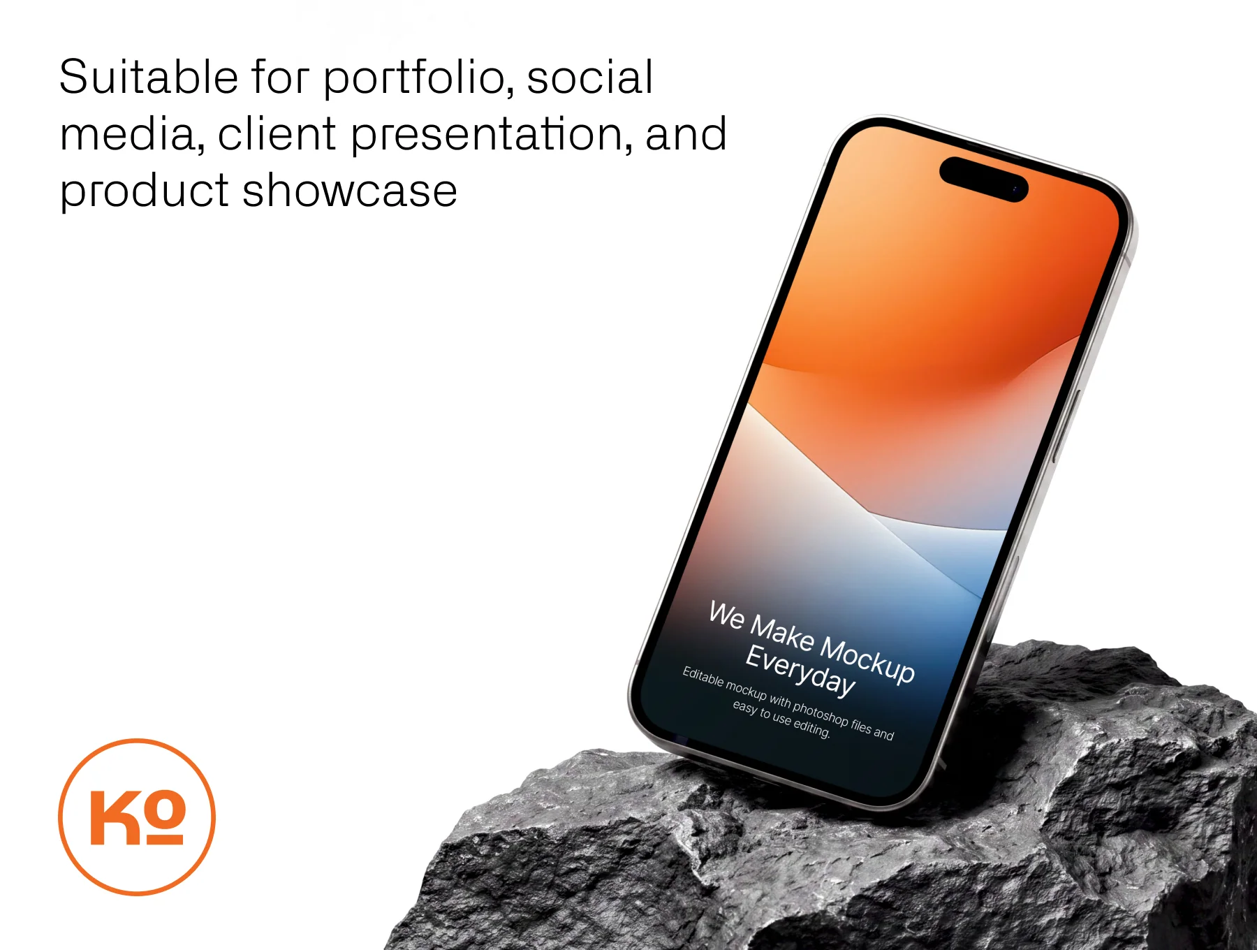 Premium iPhone Pro Mockup Bundle 5