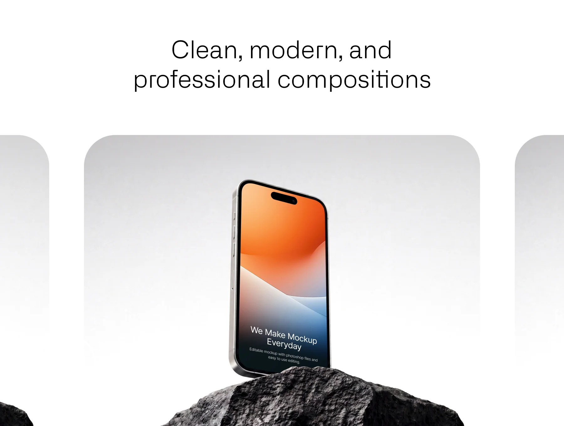 Premium iPhone Pro Mockup Bundle 6