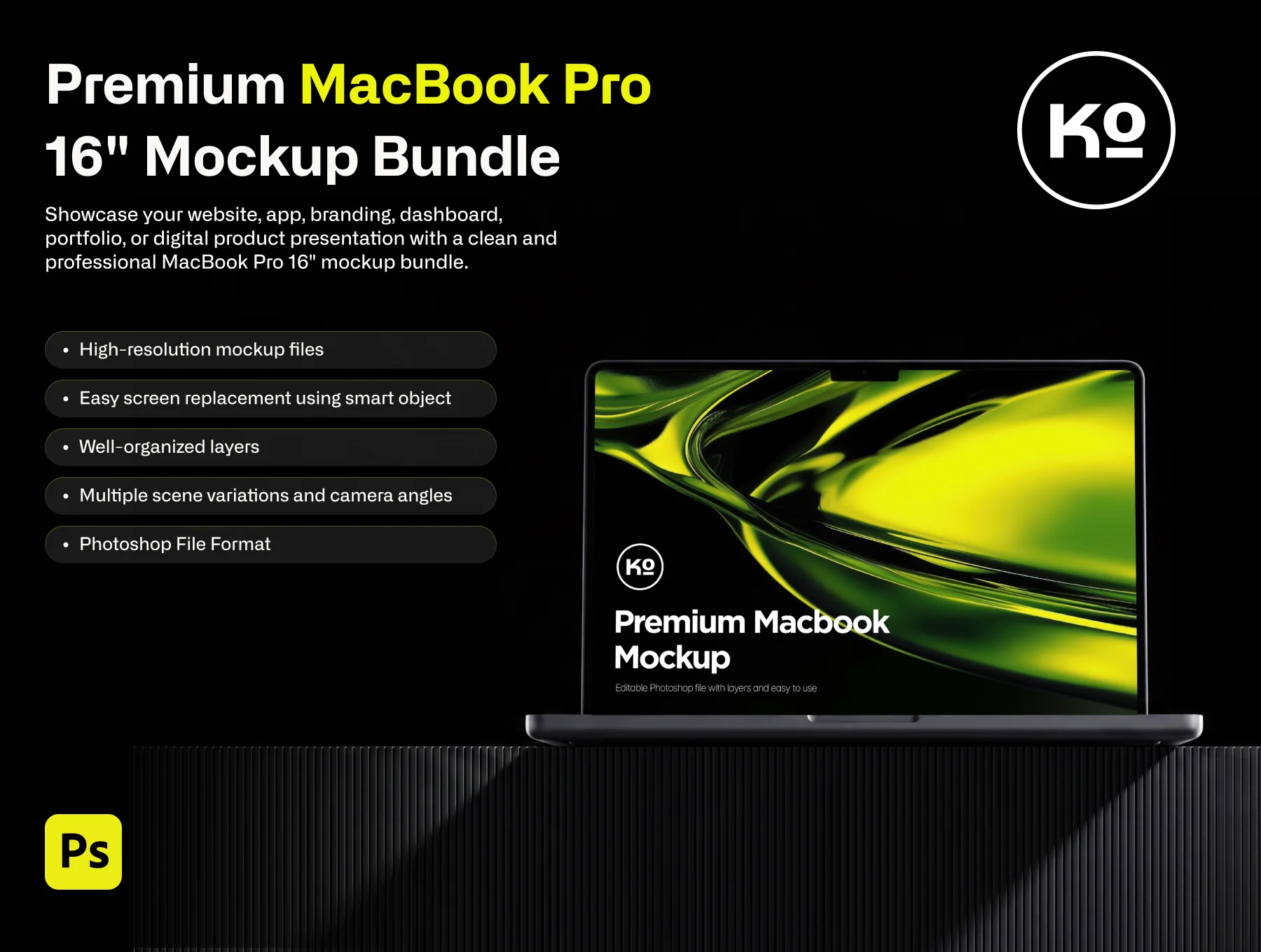 Premium MacBook Mockup Bundle