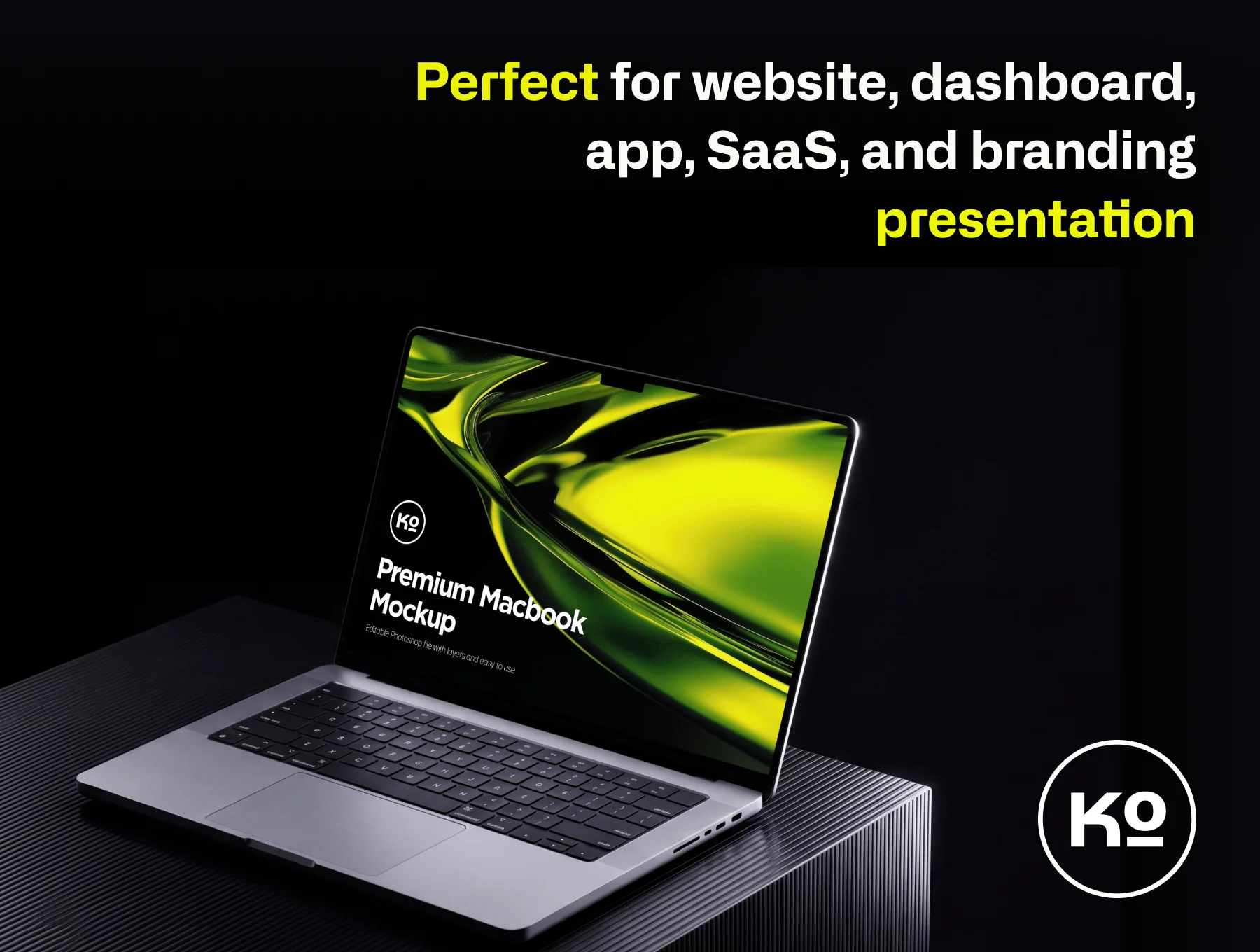 Premium MacBook Mockup Bundle 4