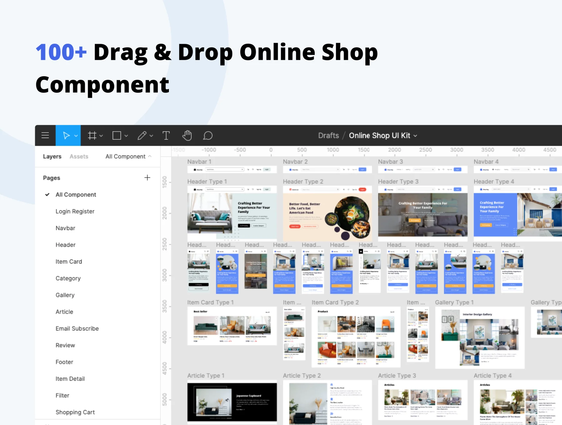 Premium E-Commerce Online Shop UI Kit & Dashboard 3