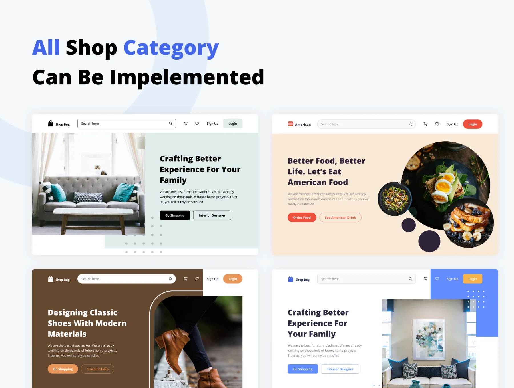 Premium E-Commerce Online Shop UI Kit & Dashboard 4