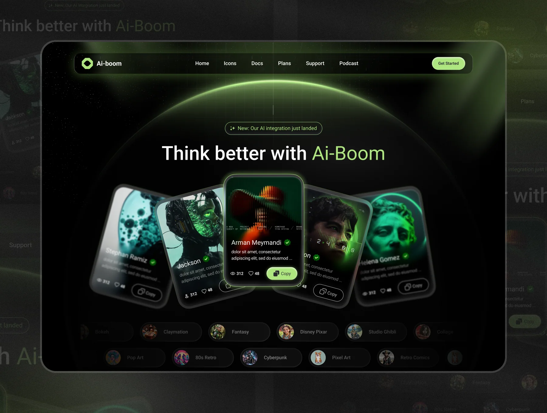 Premium UI Concept Kit
