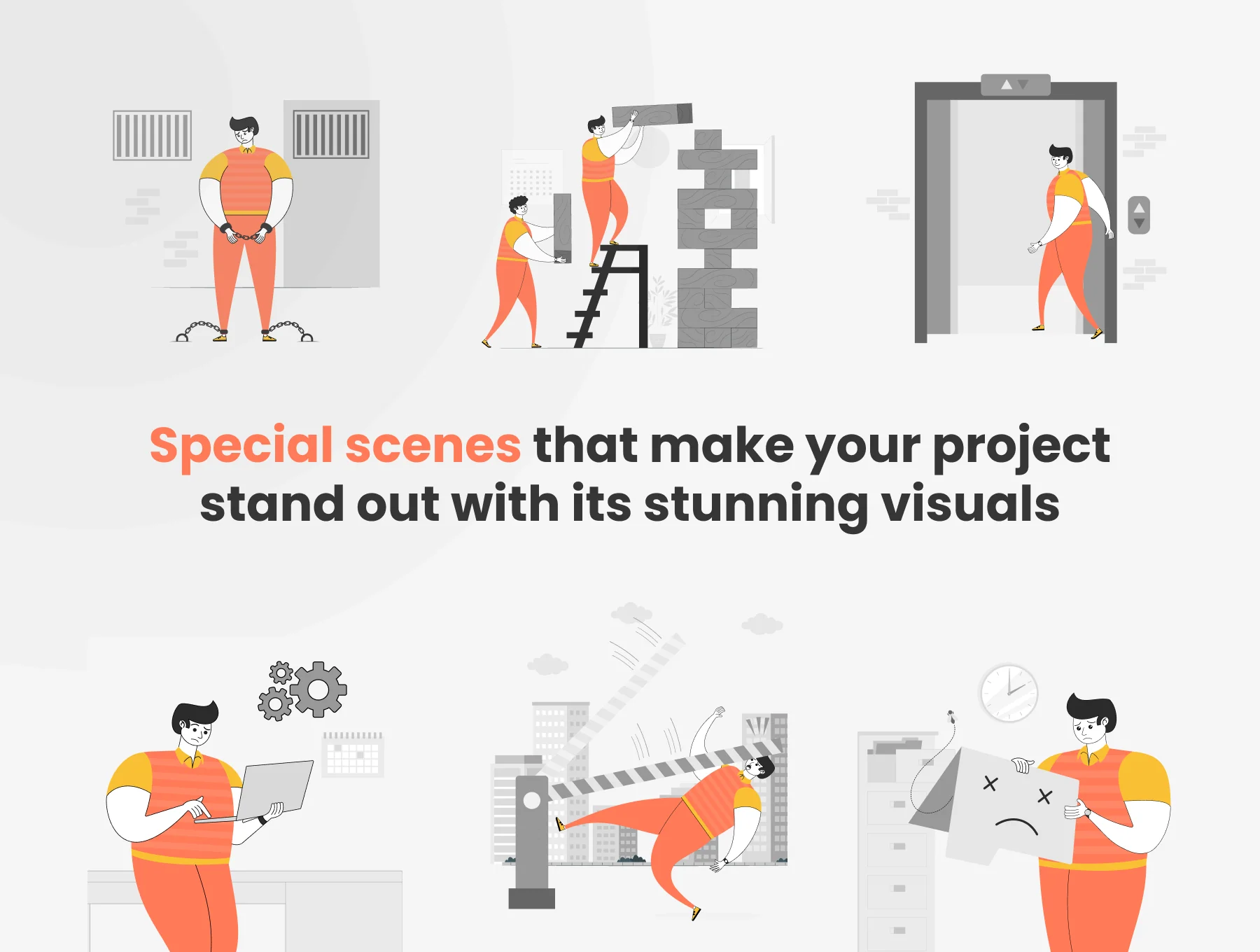 Premium UI Illustration Pack - Darno Guy 2