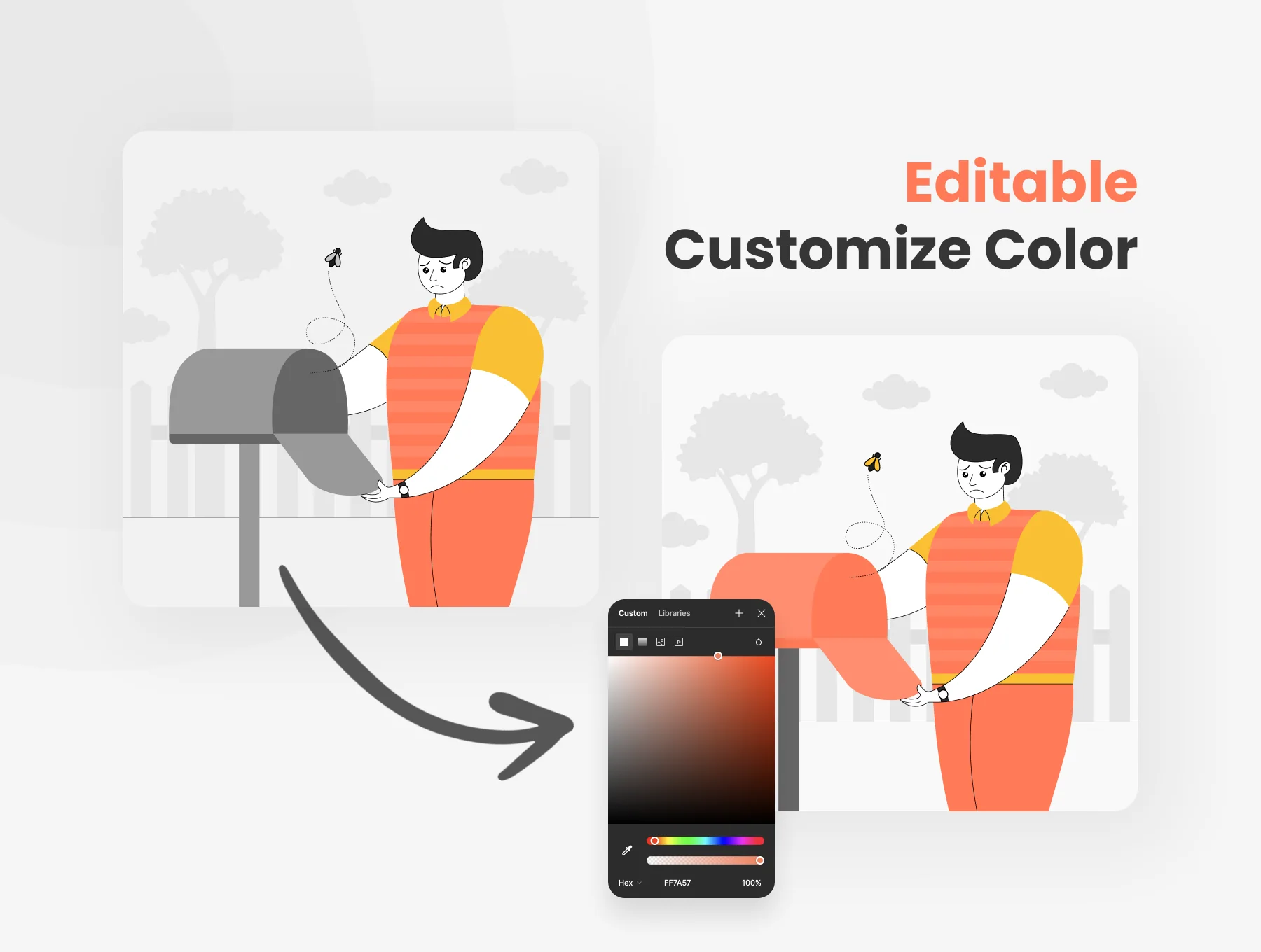 Premium UI Illustration Pack - Darno Guy 4
