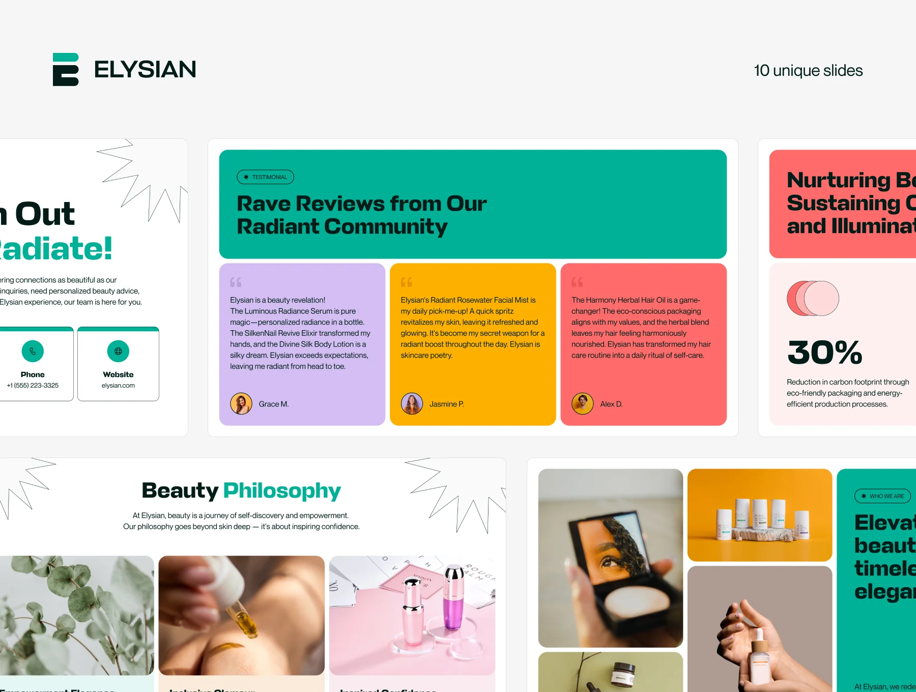 Presentation Template — Elysian 3