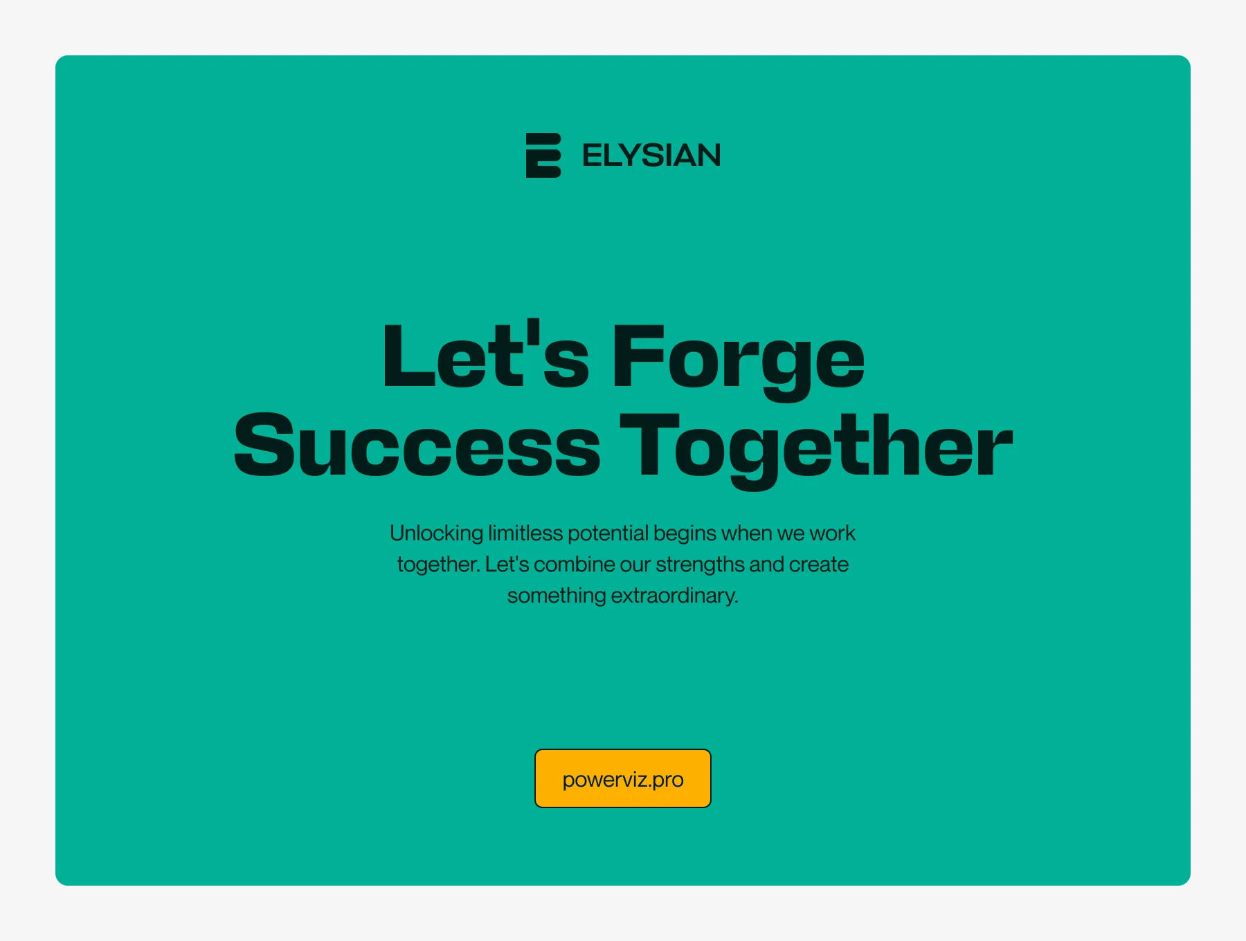 Presentation Template — Elysian 4
