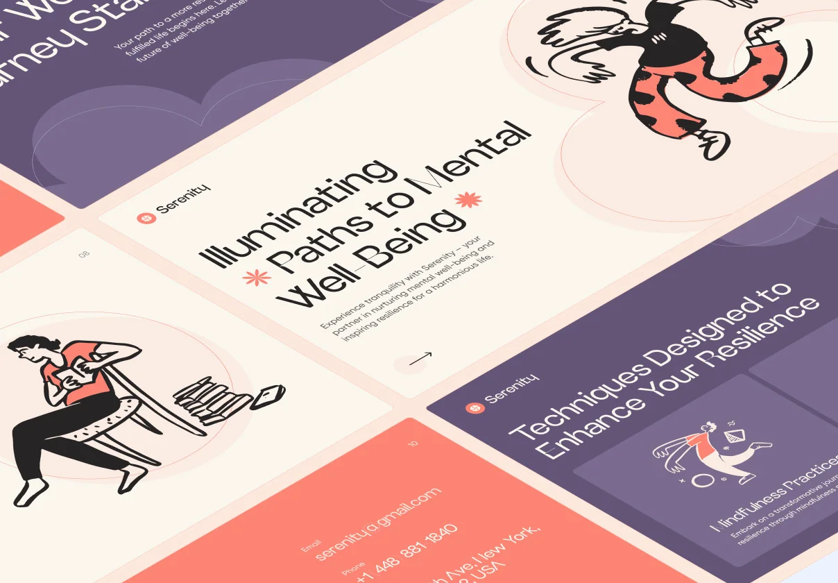 Presentation Template — Serenity