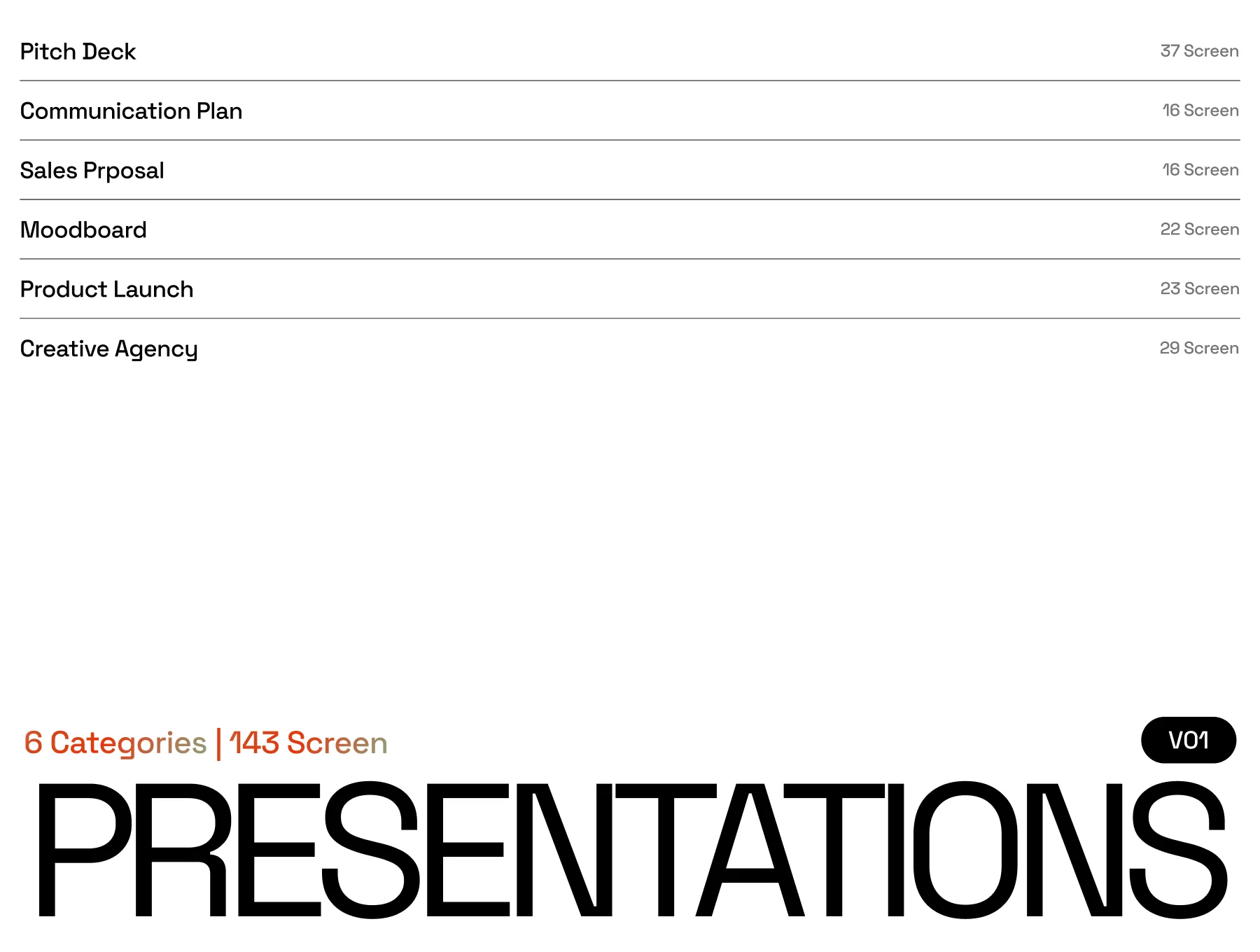 Presentations V01
