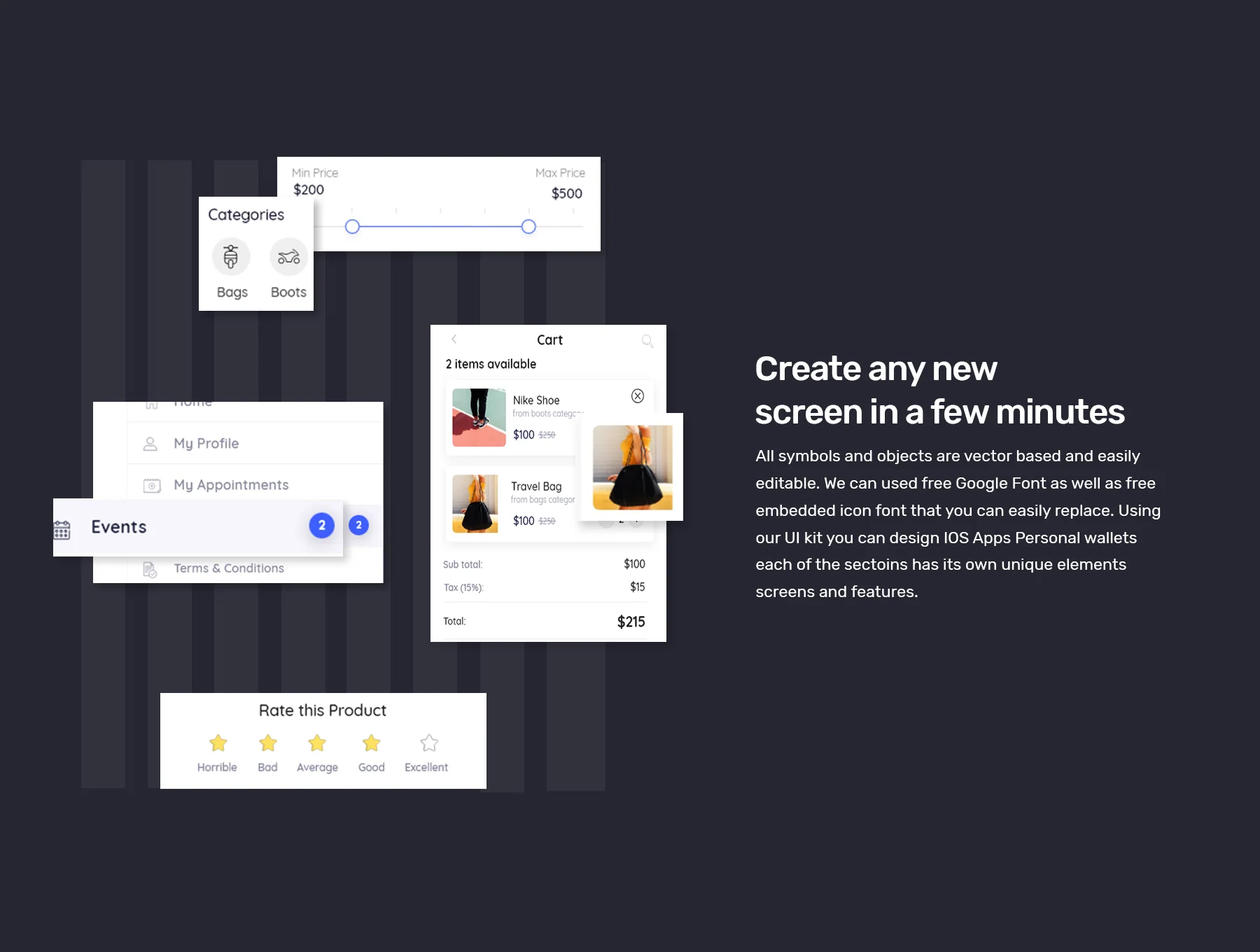 Pride E-Commerce App Mobile UI Kit 3