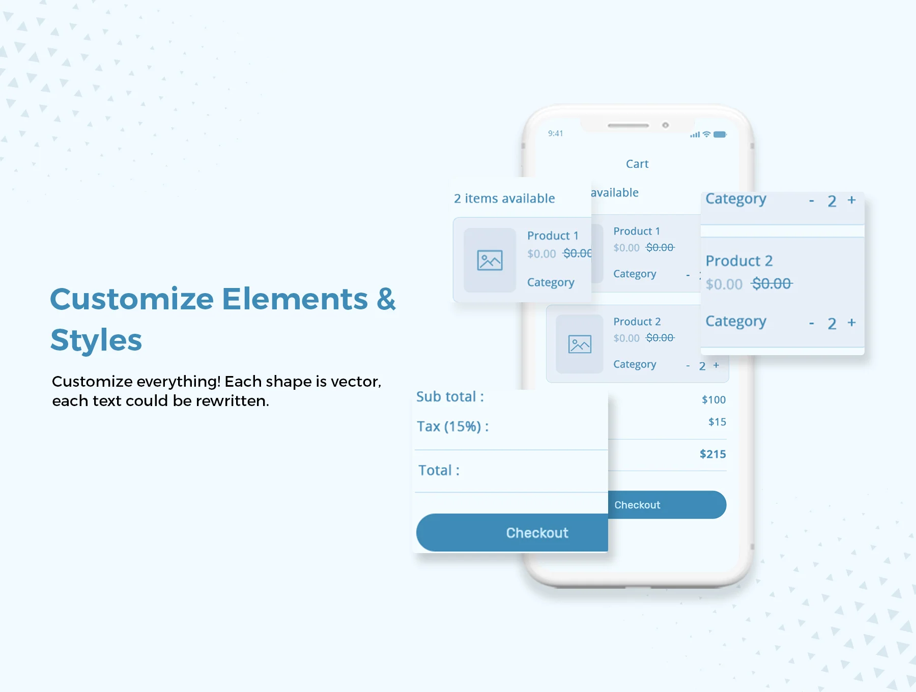 Pride Mobile Wireframe Kit 4