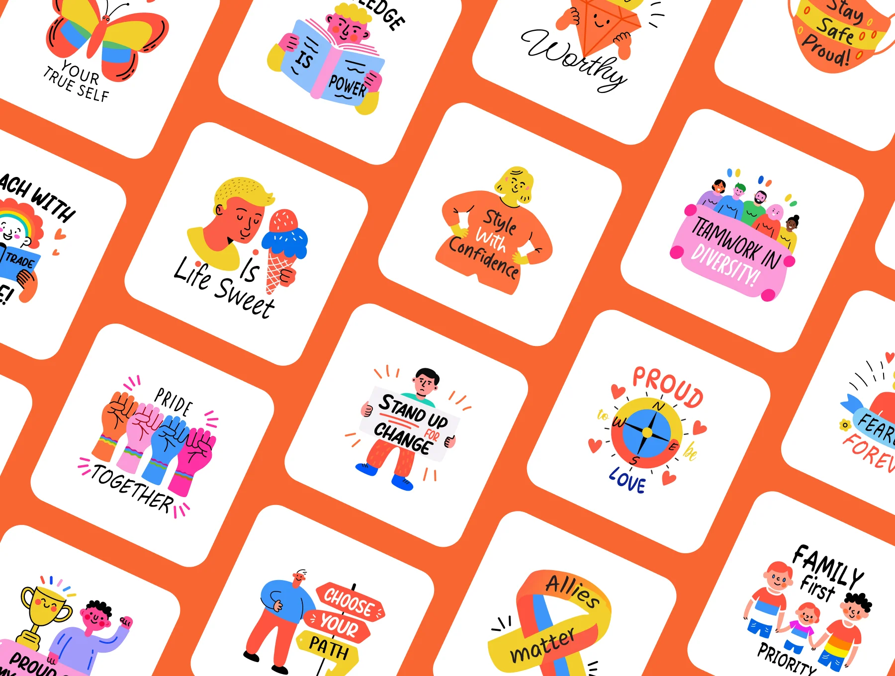 Pride Stickers Collection 5