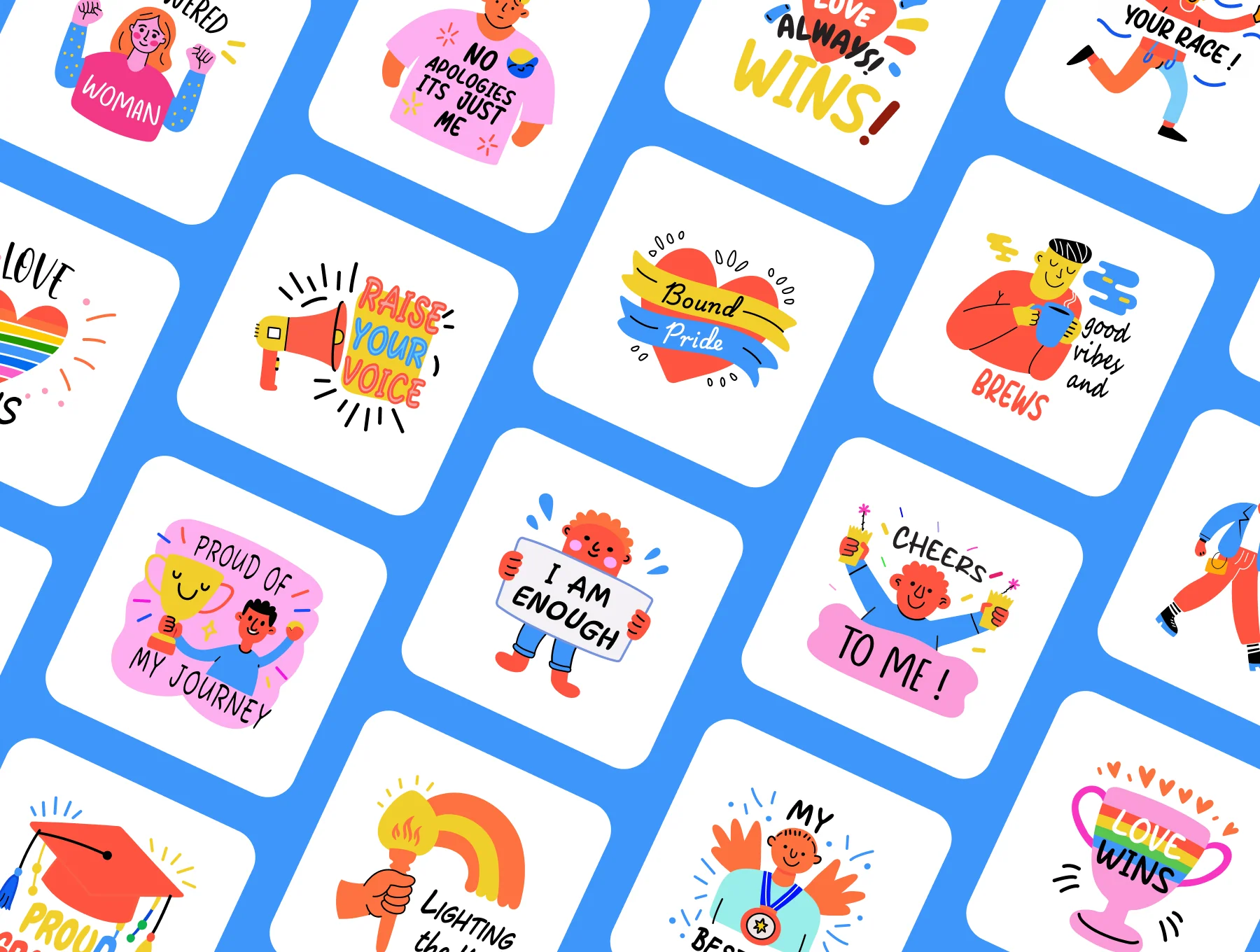 Pride Stickers Collection 6