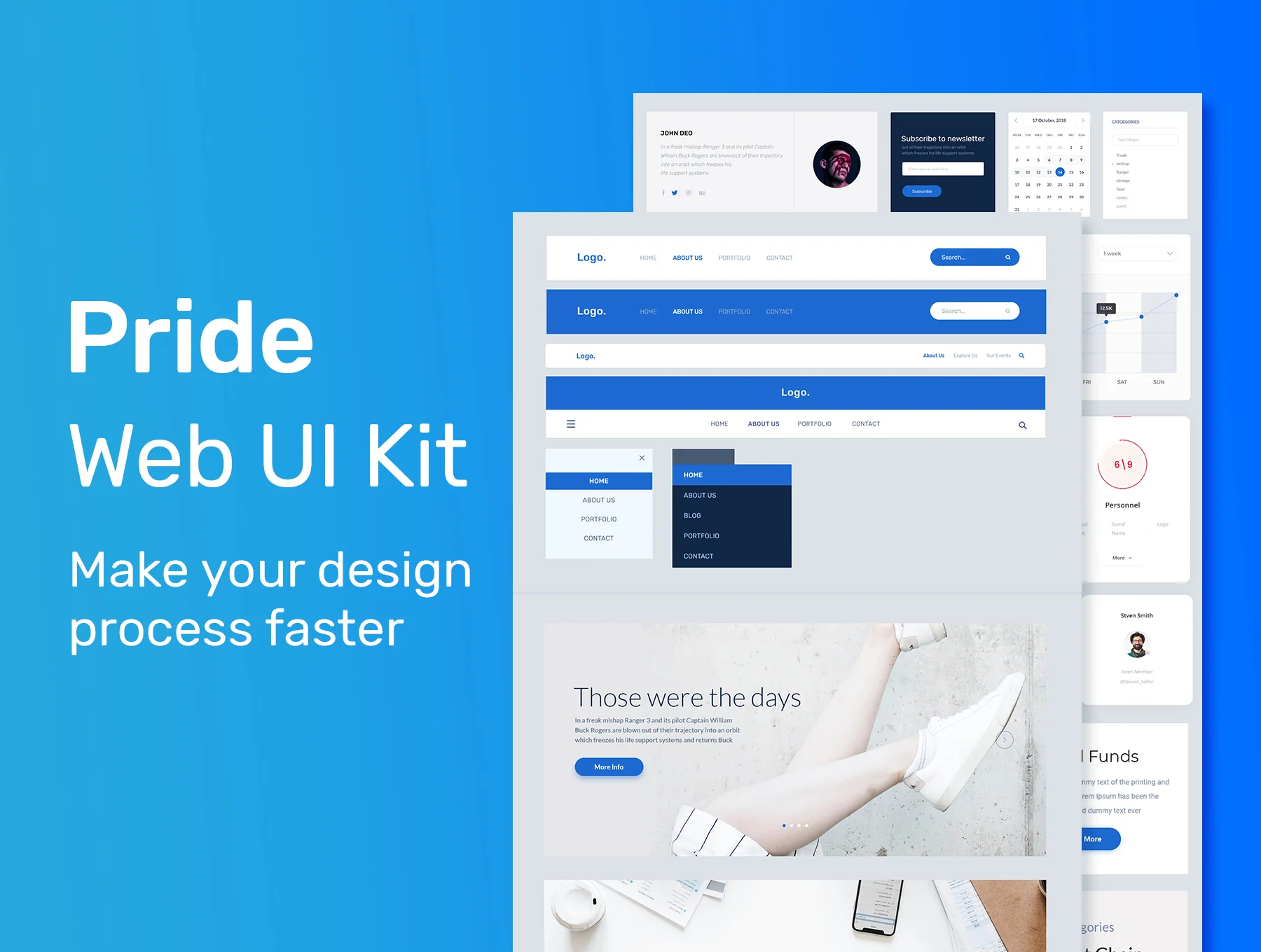 Pride - Web UI Kit 3