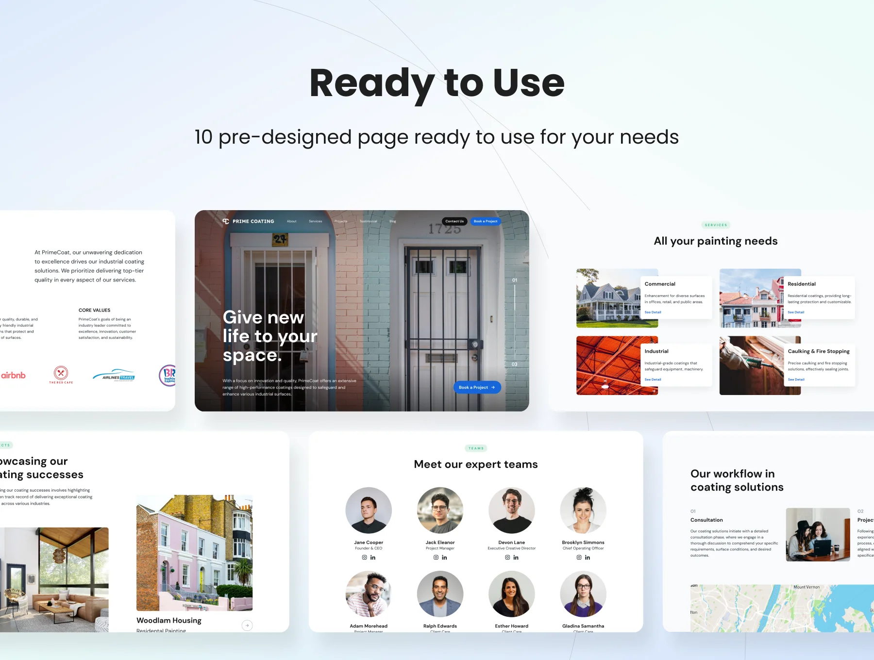Prime Coating - Construction Landing Page 7