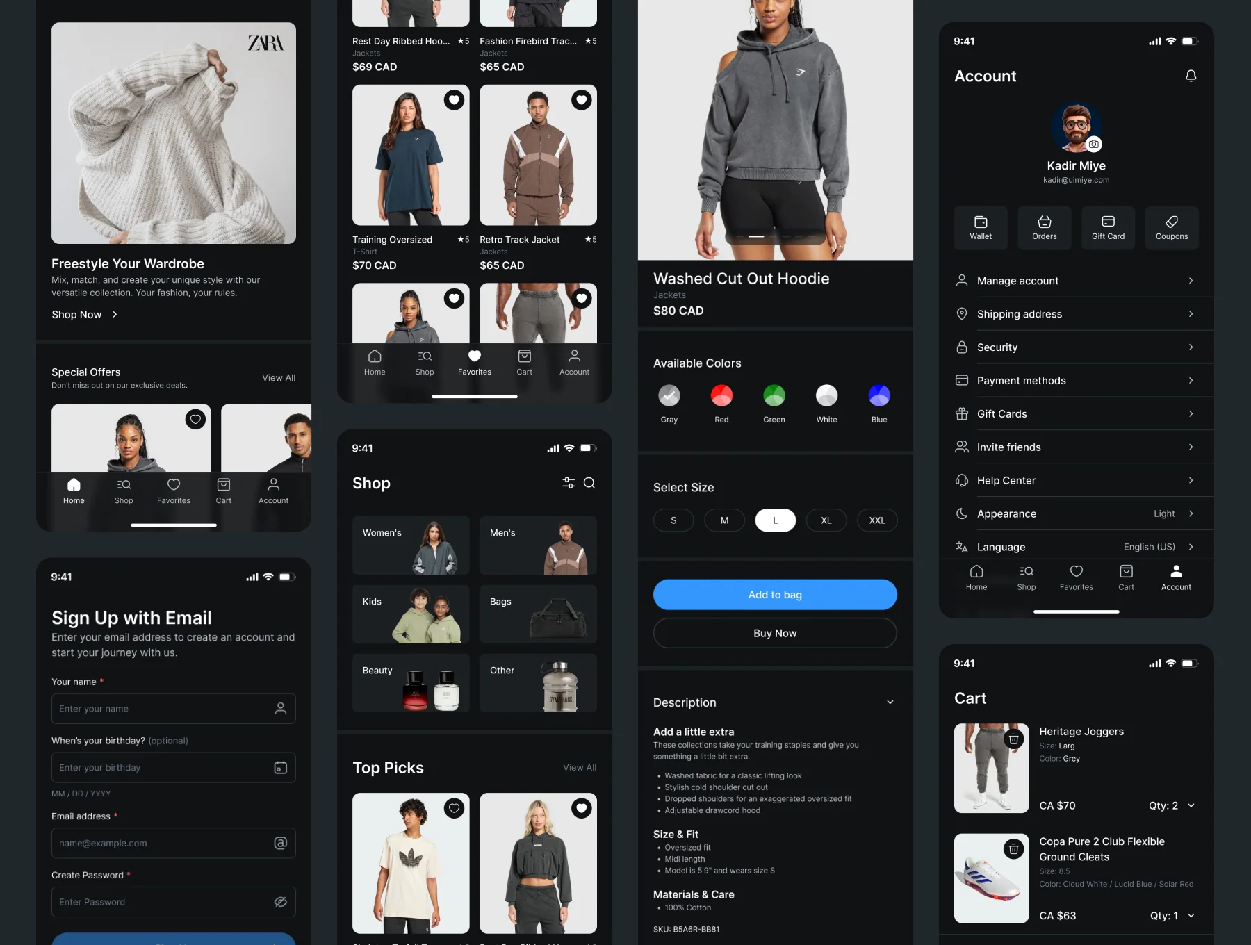 Prime Pick - eCommerce Mobile App UI Kit 3