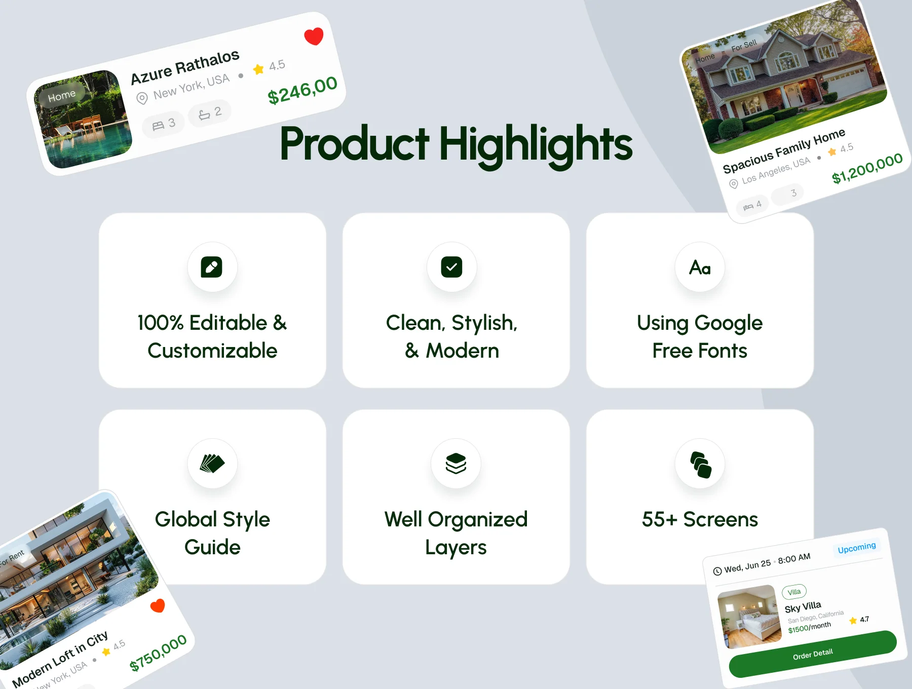 PrimeEstate - Real Estate App UI Kit 2