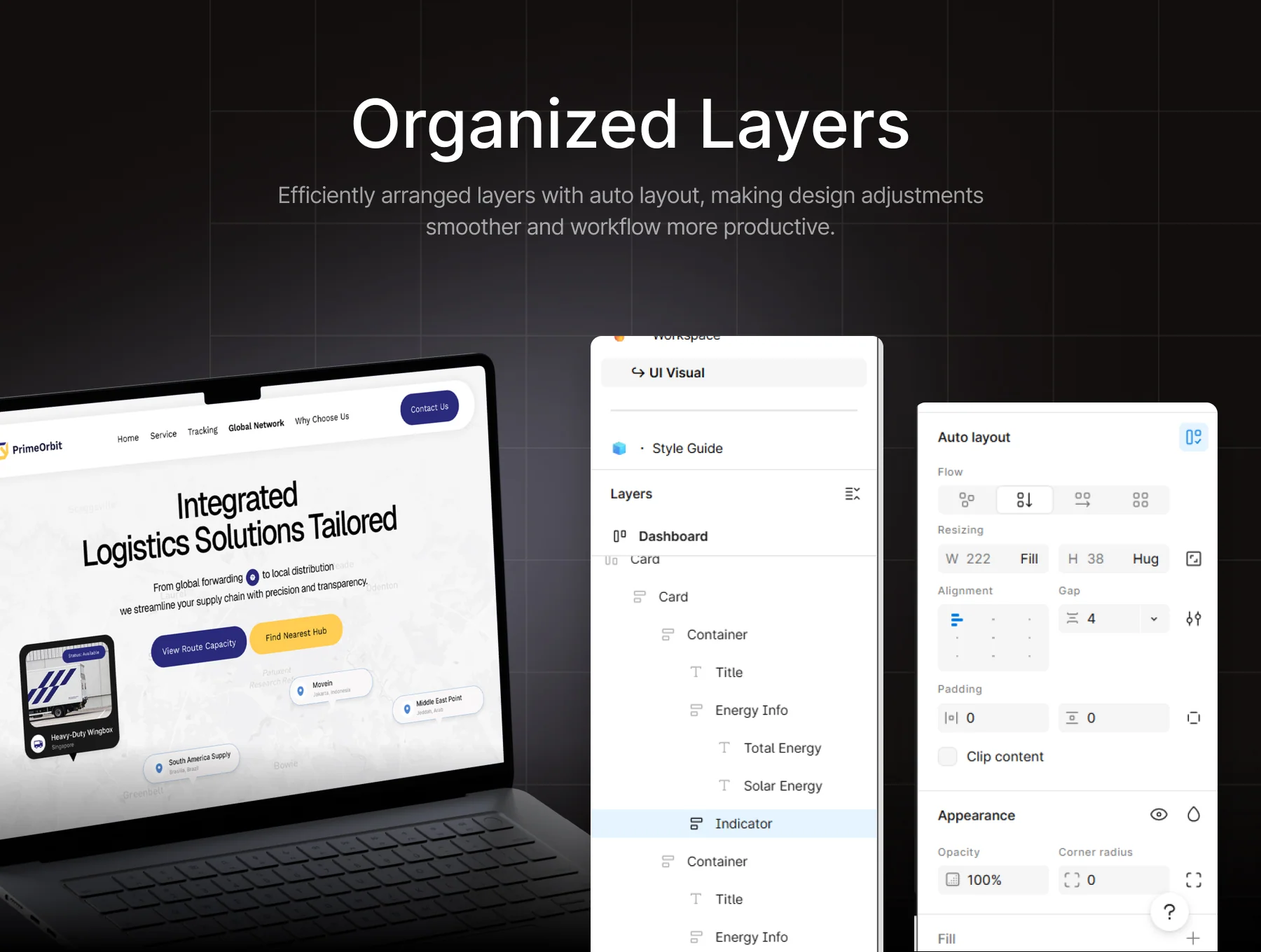 PrimeOrbit - Logistics & Supply Chain UI Kit 6