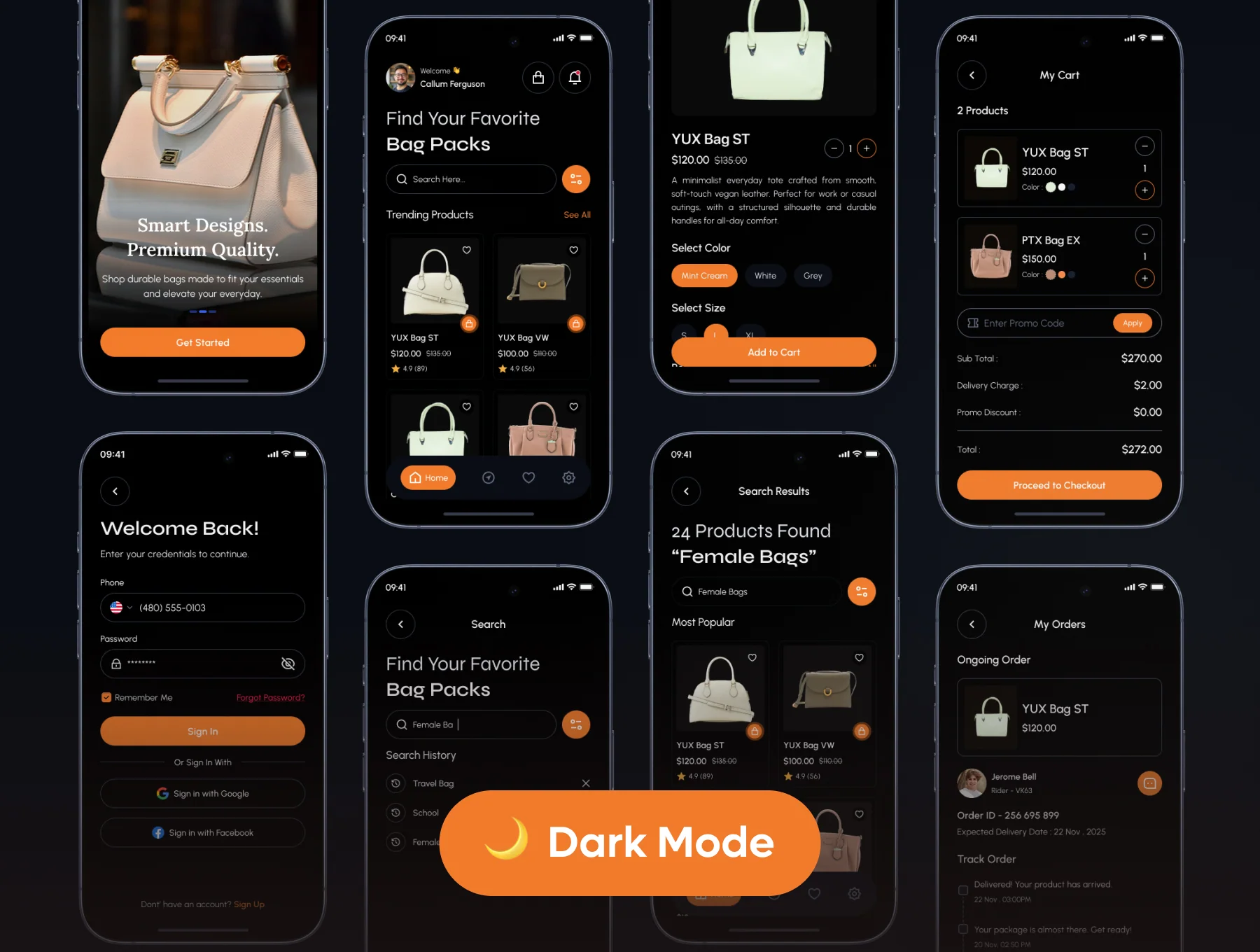 PrimePack - Bag Store App UI Kit 4