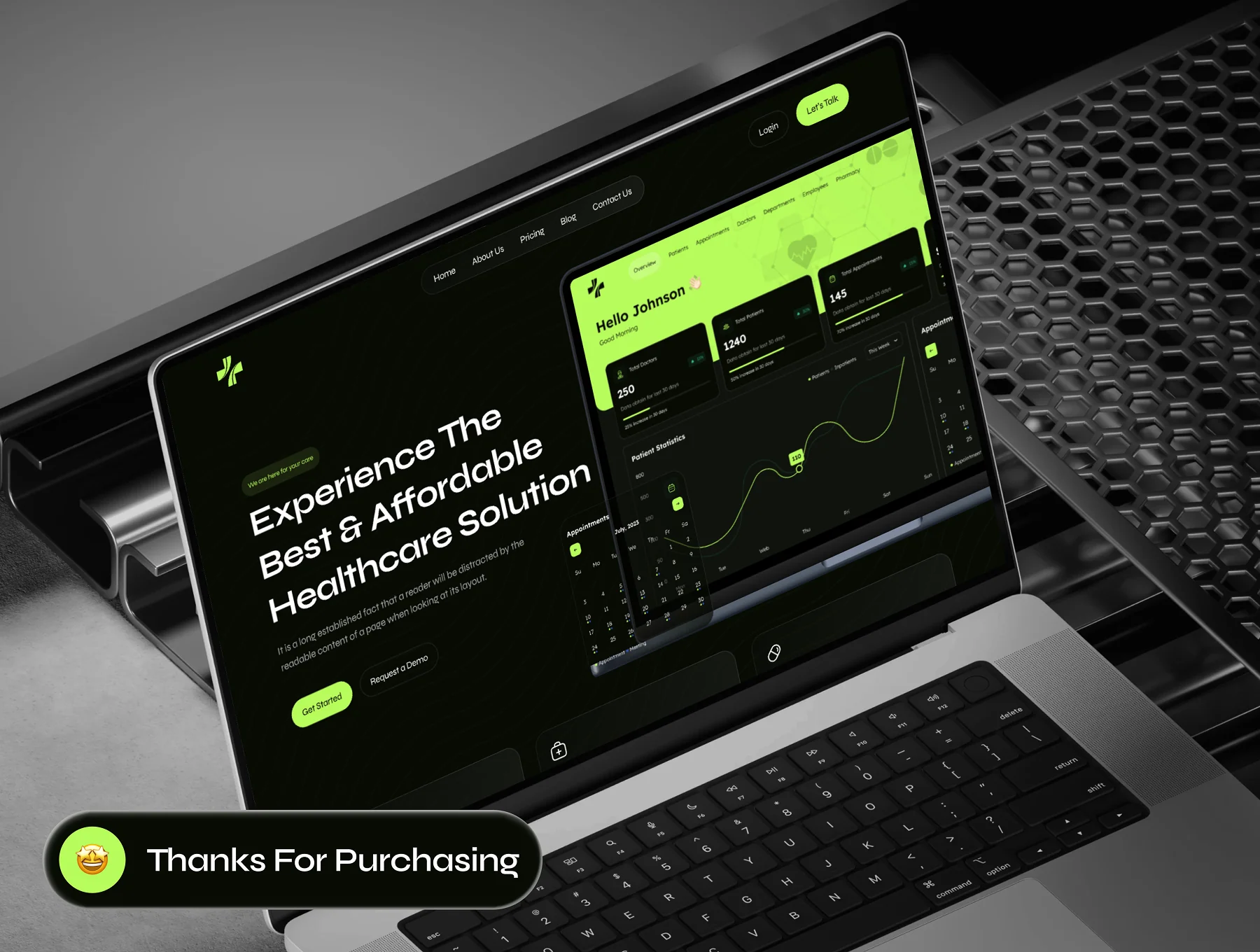 Prinstin - SaaS Medical Website Framer Template 10