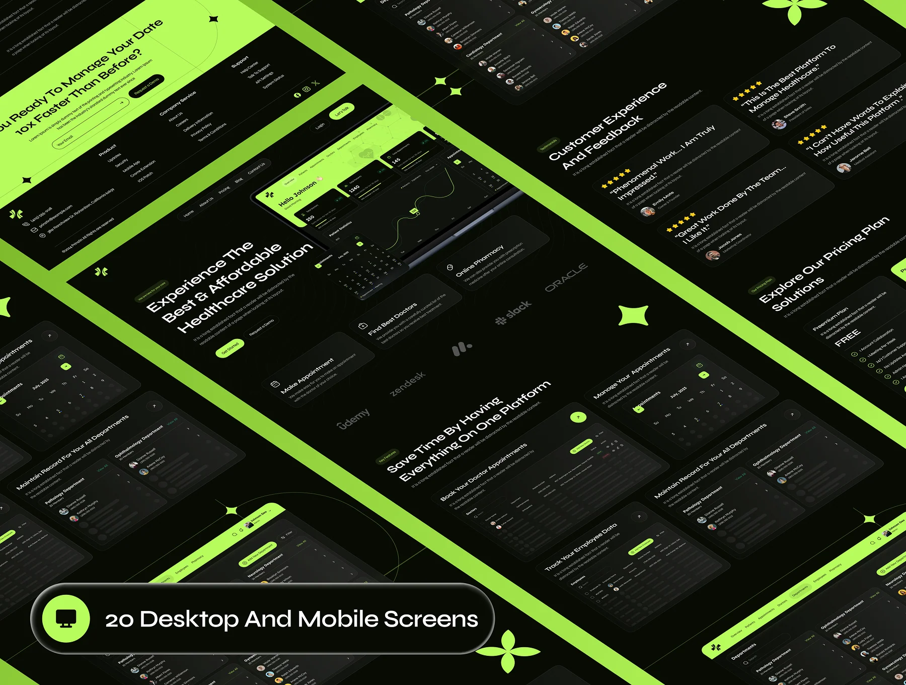 Prinstin - SaaS Medical Website Framer Template 6