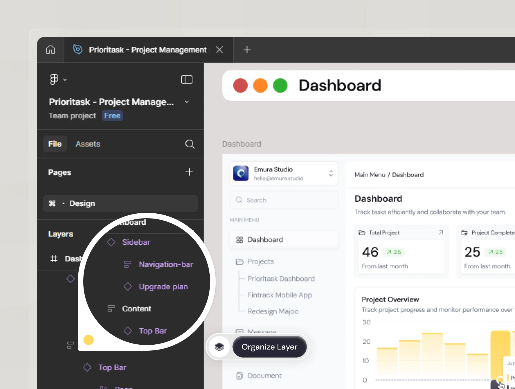 Prioritask - Project Management Dashboard UI Kit 4