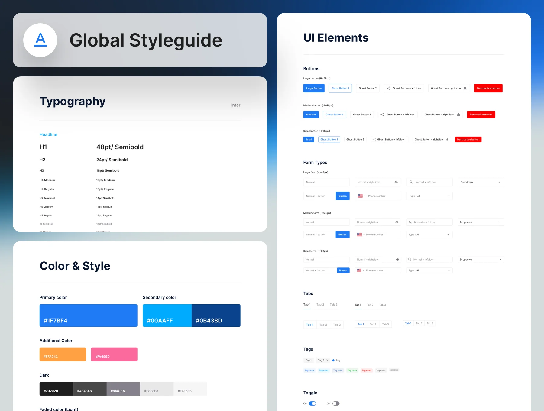 Prism Dashboard UI Kit 3