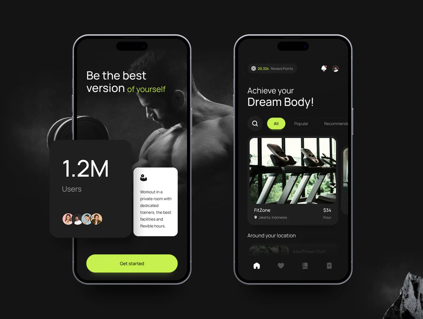 Private Gym Mobile Apps