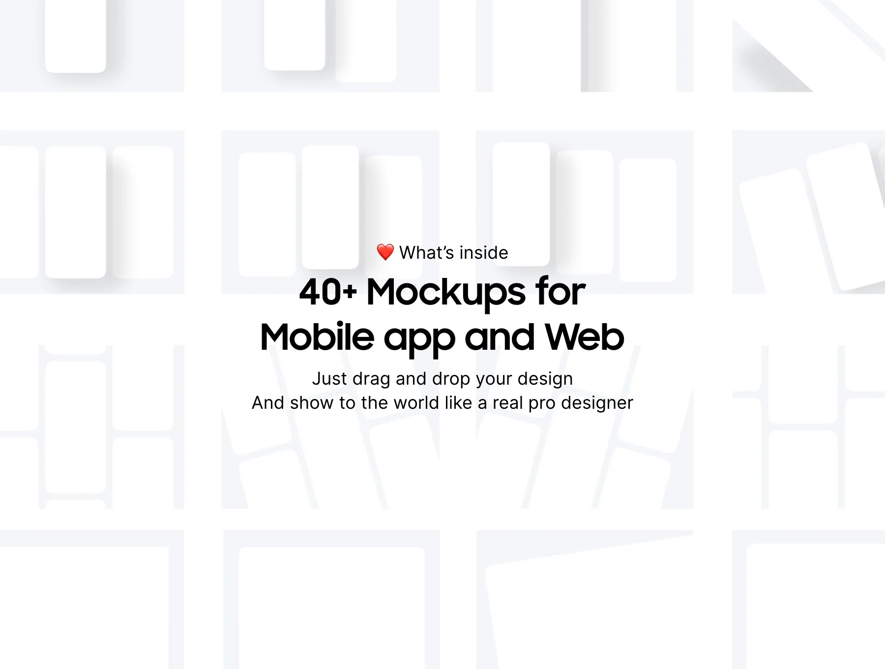 Pro UI Design Mockup Collection 2