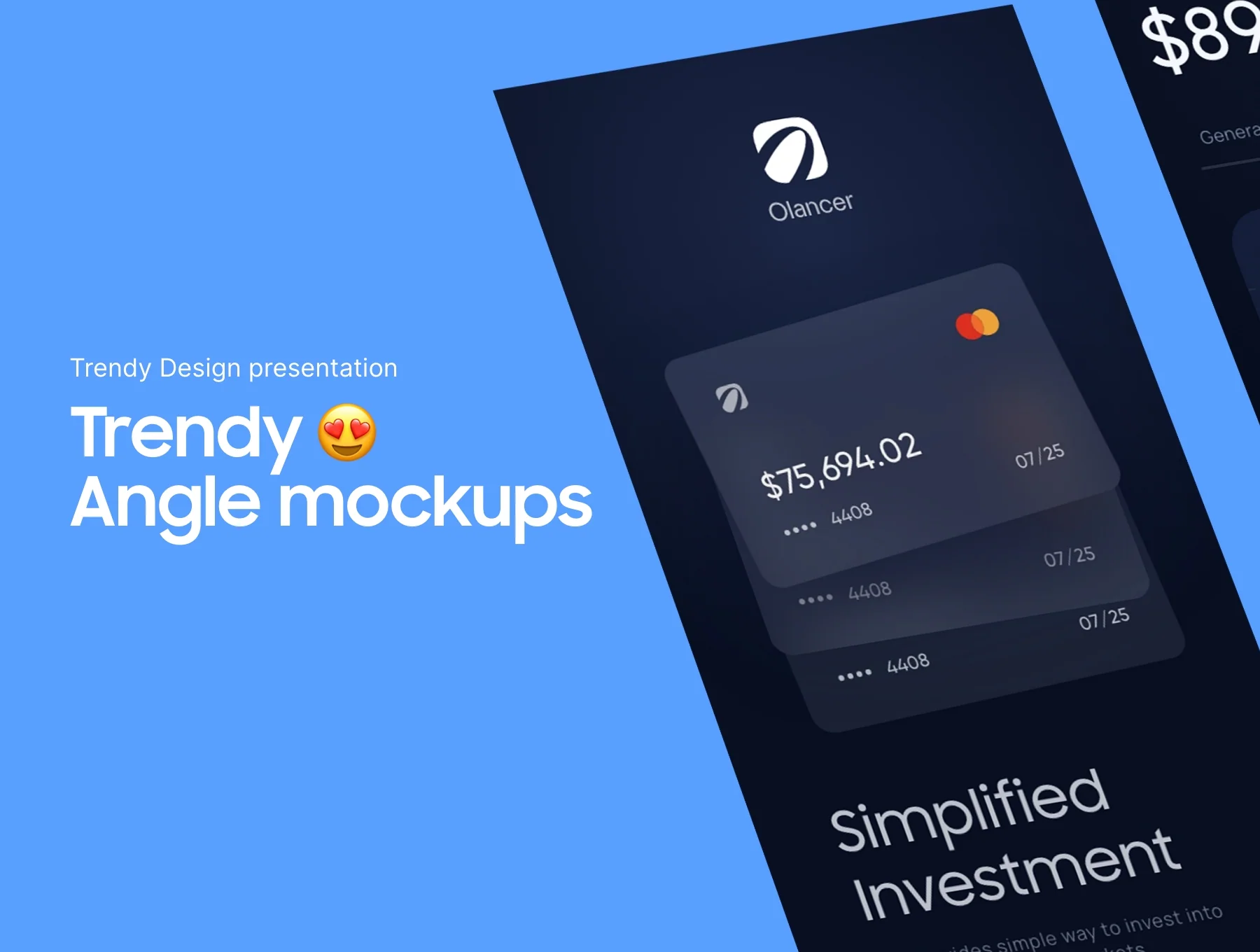 Pro UI Design Mockup Collection 4