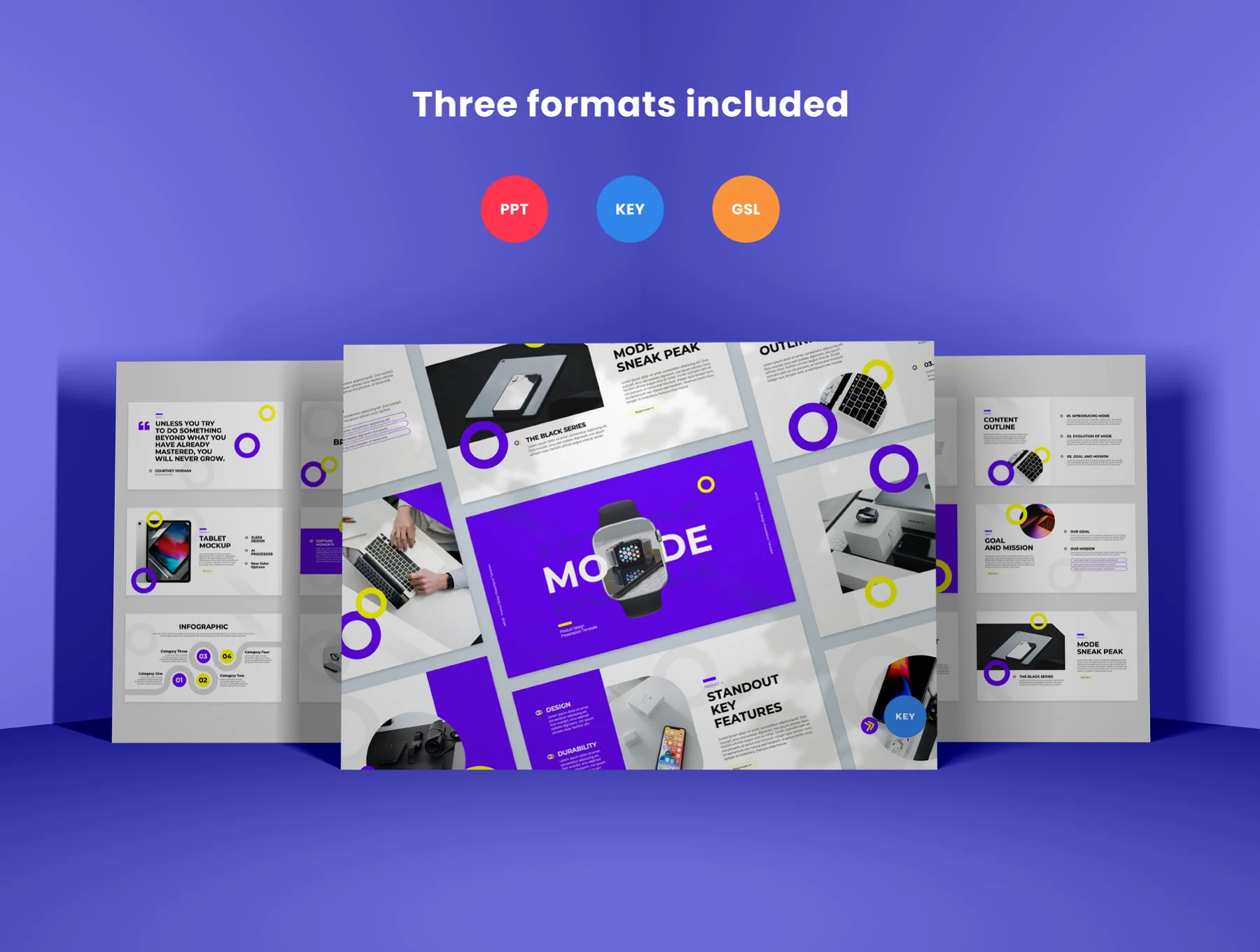 Product Design Presentation Template – Mode 5