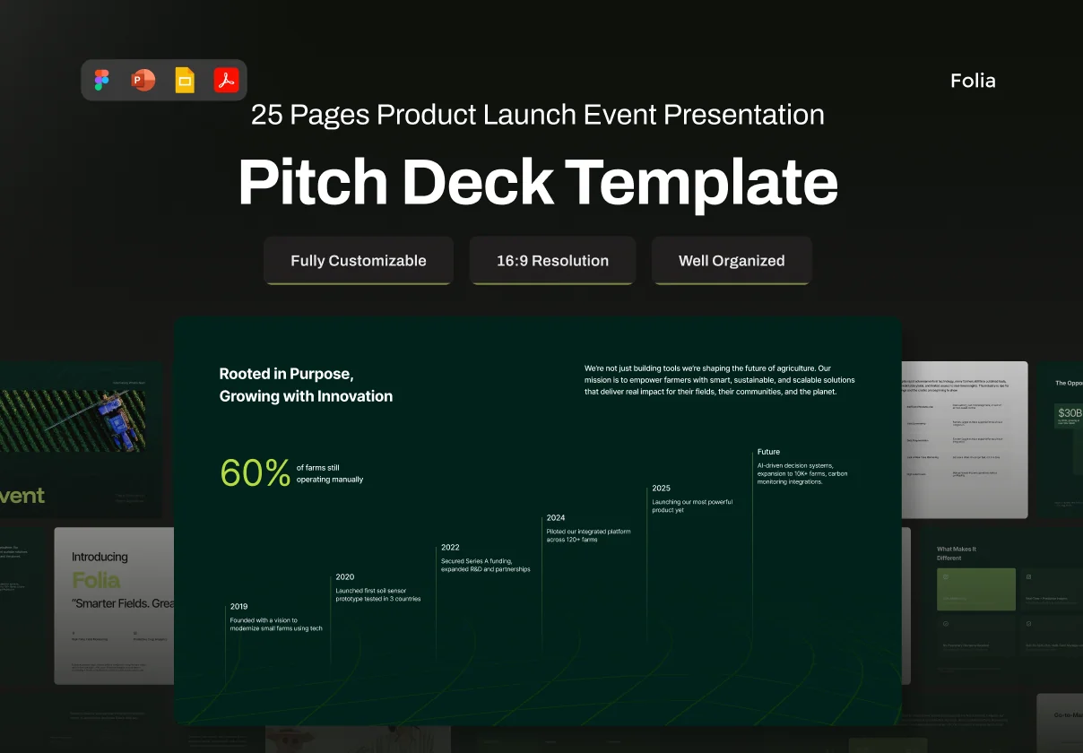 Product Launch Event Presentation - Folia