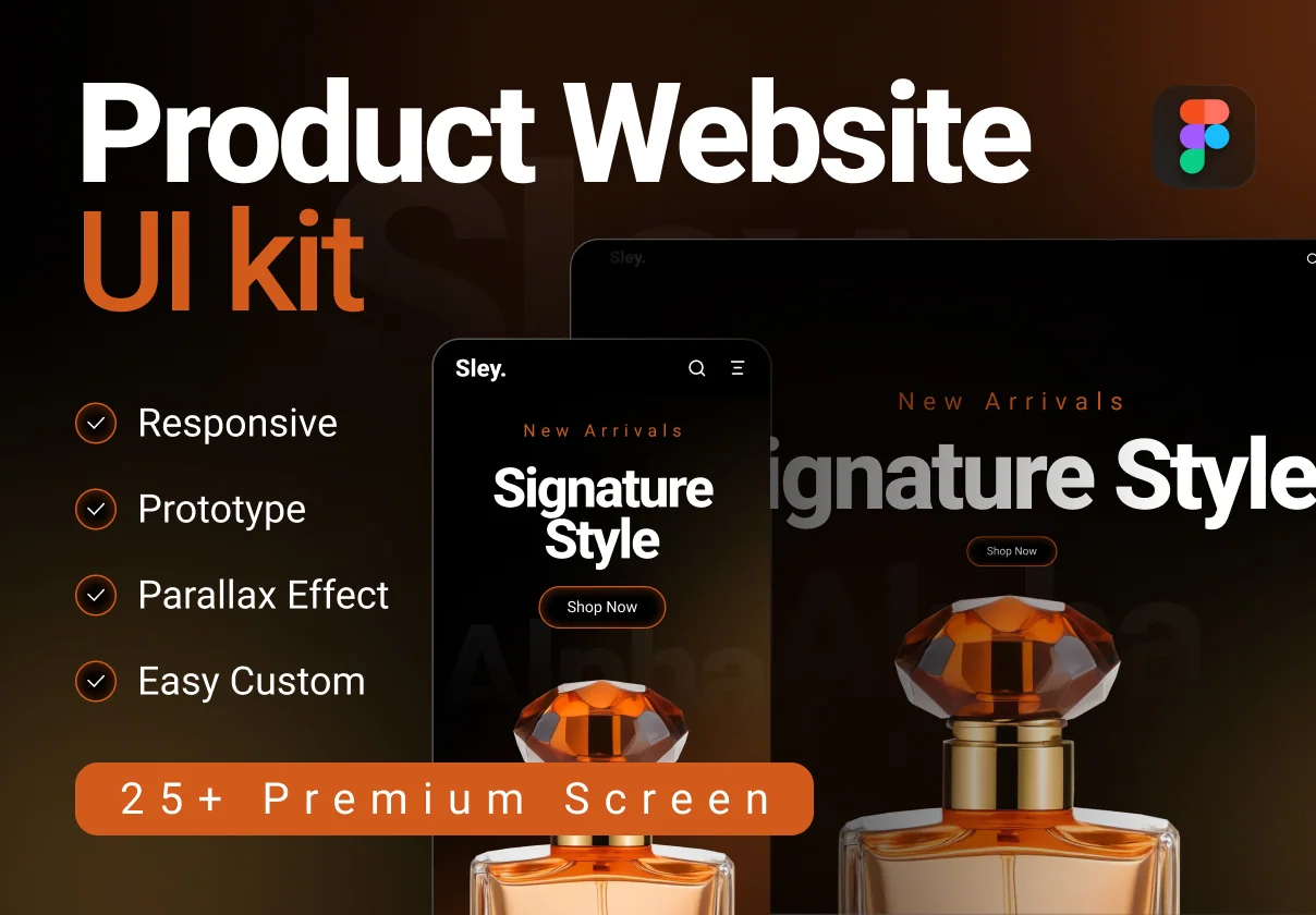Product Website UI Kit