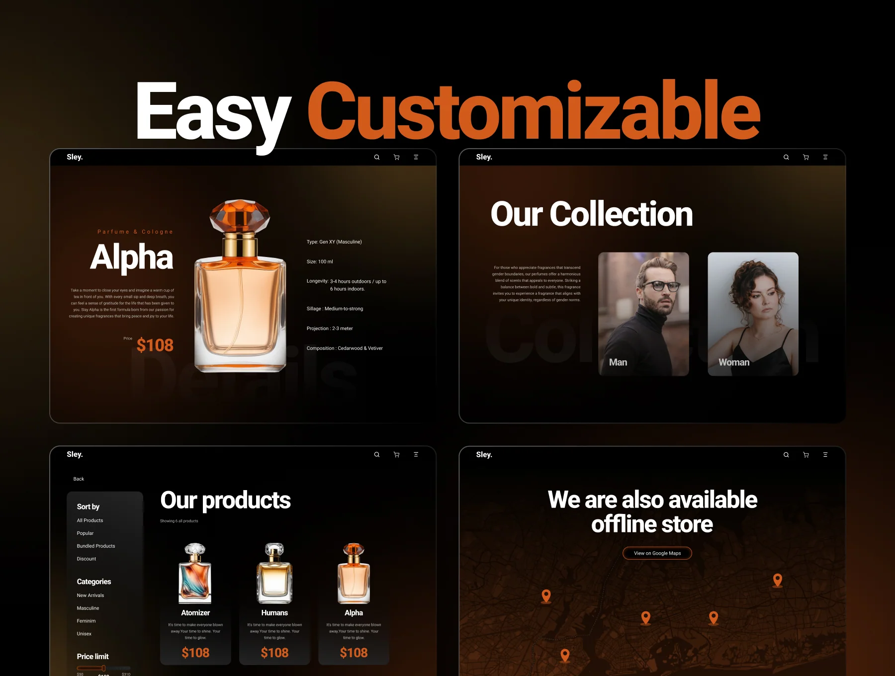 Product Website UI Kit 2