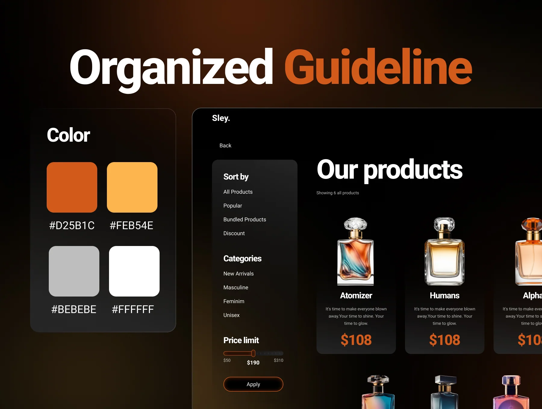 Product Website UI Kit 4