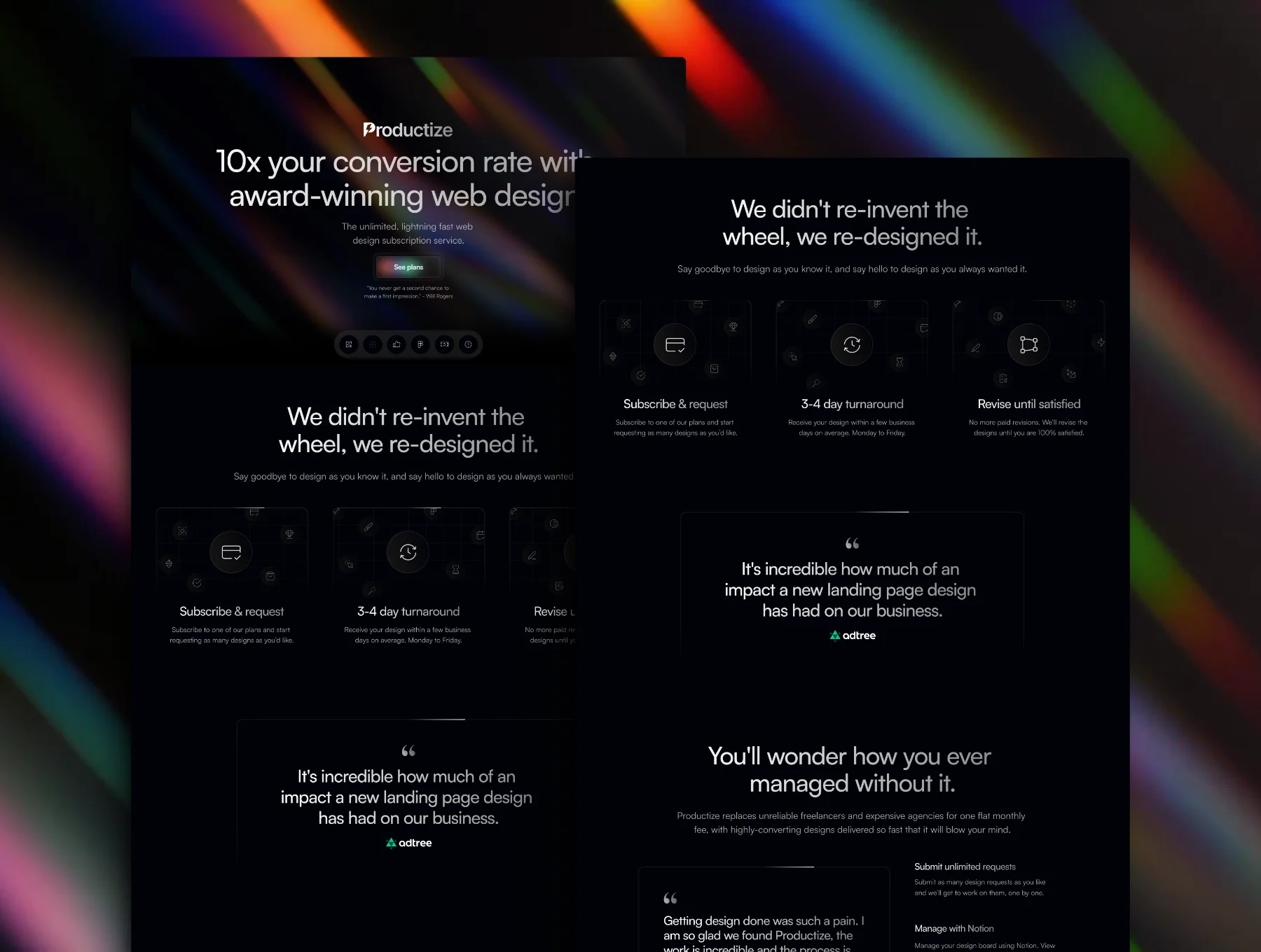 Productize Framer Template 3