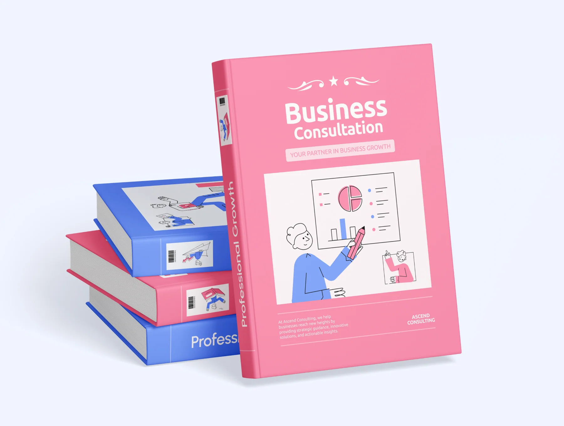 Professional Growth Illustration Set 3
