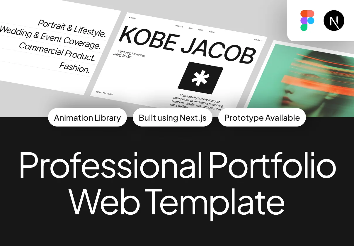 Professional Portfolio Web Template
